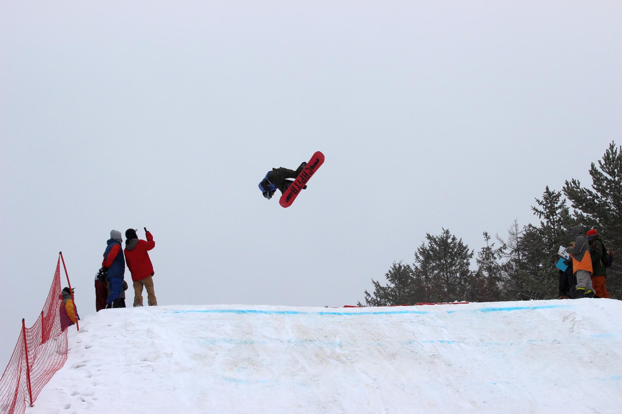 Этап Кубка России по сноуборду (слоупстайл)