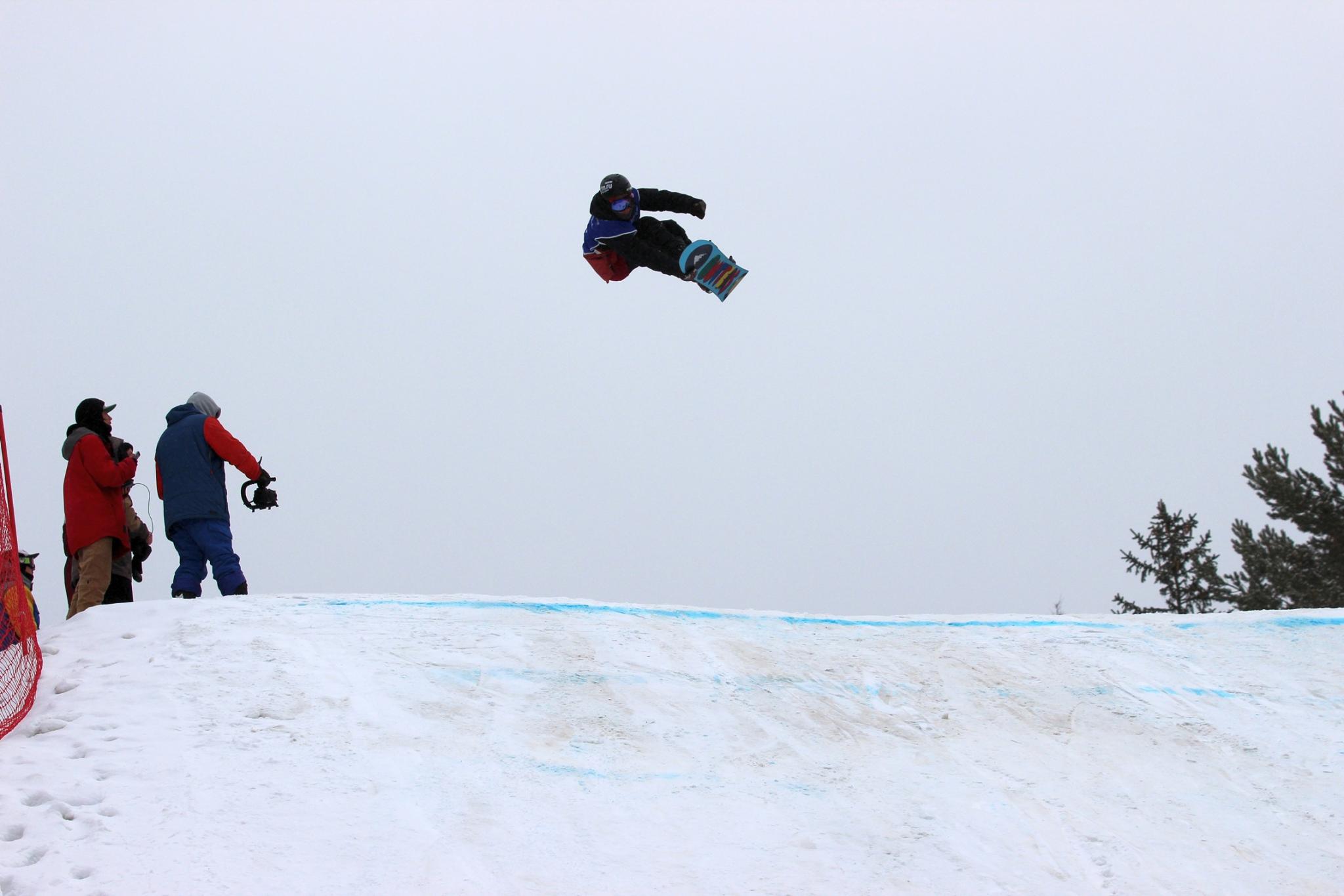 Этап Кубка России по сноуборду (слоупстайл)