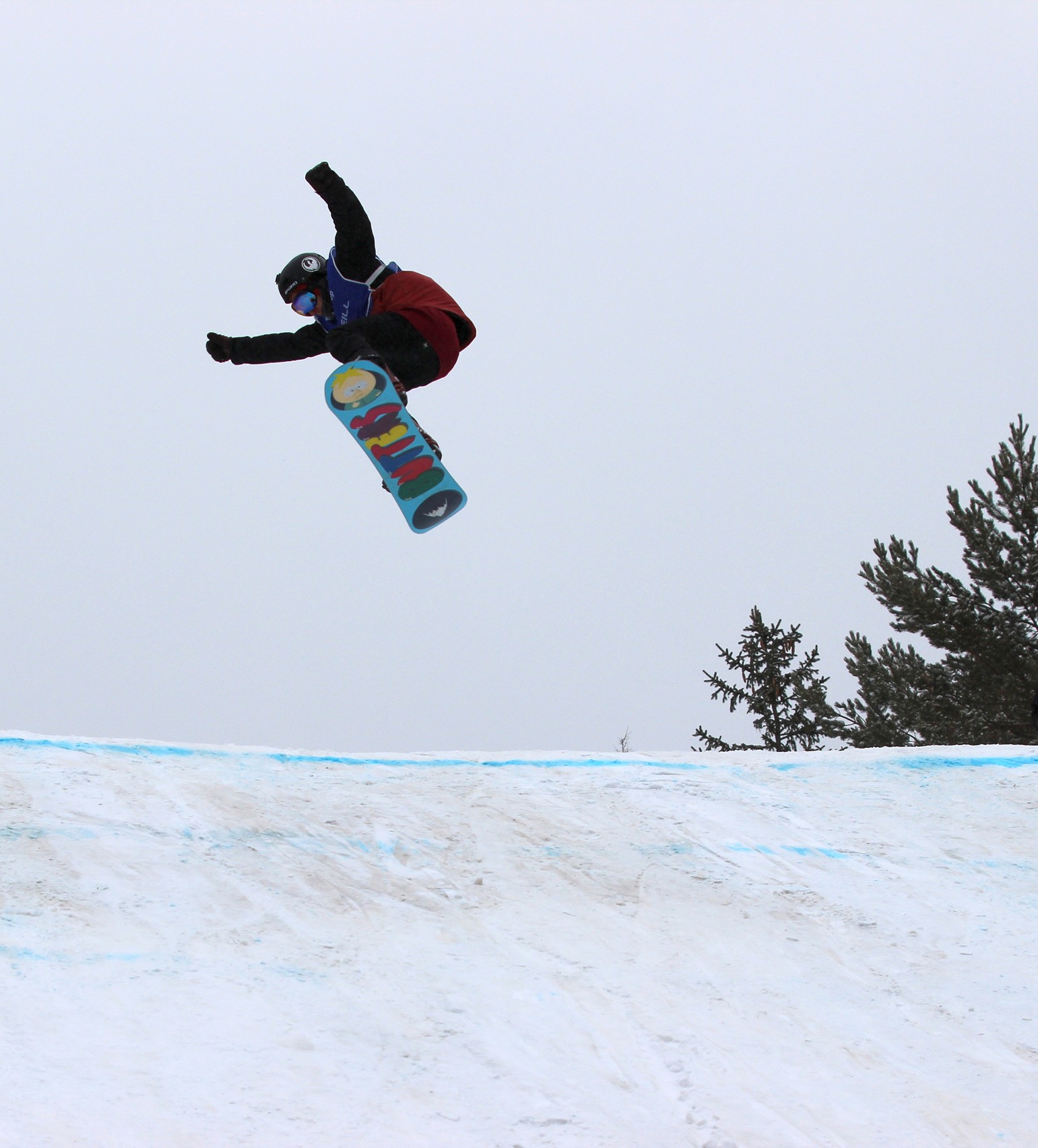 Этап Кубка России по сноуборду (слоупстайл)