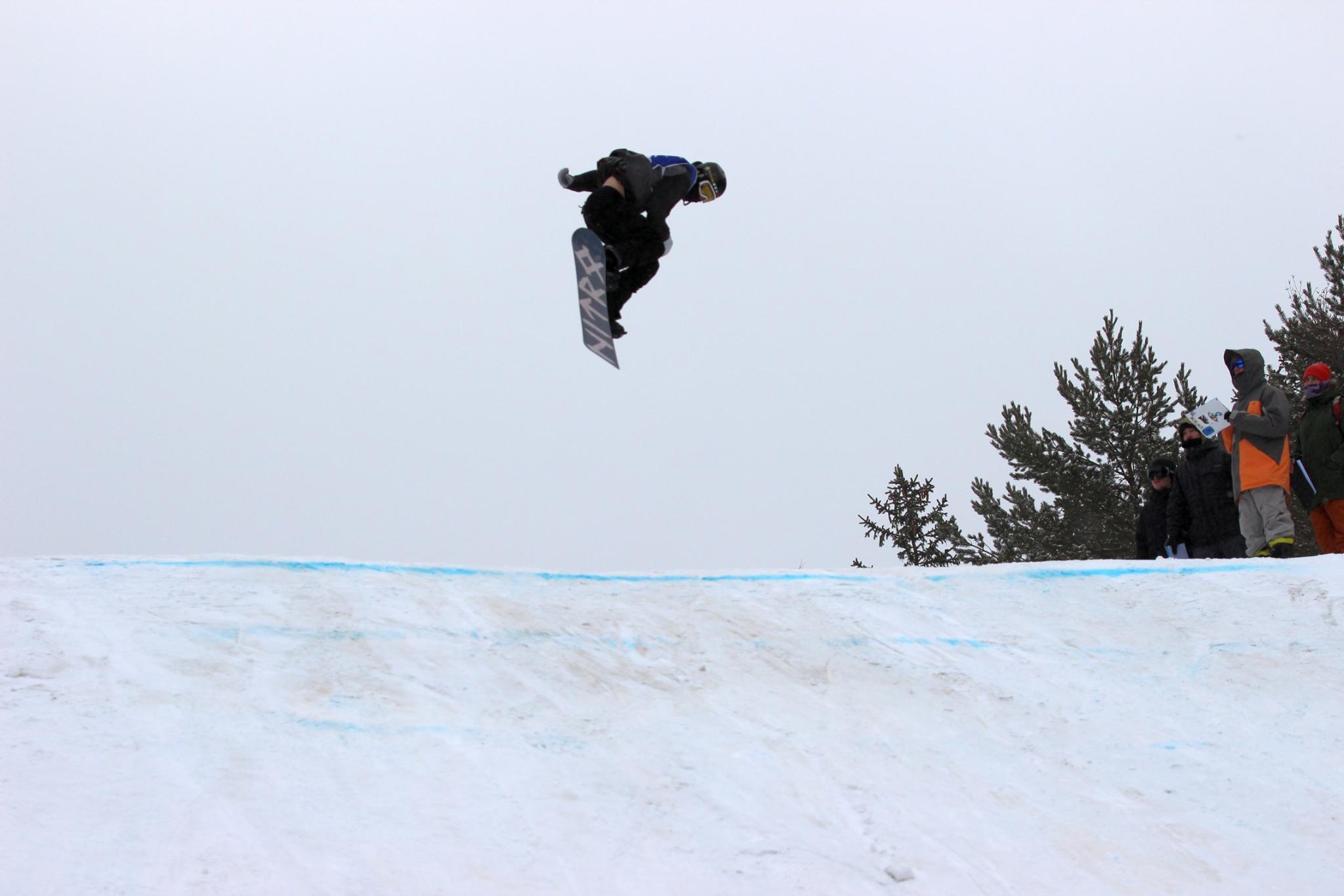 Этап Кубка России по сноуборду (слоупстайл)