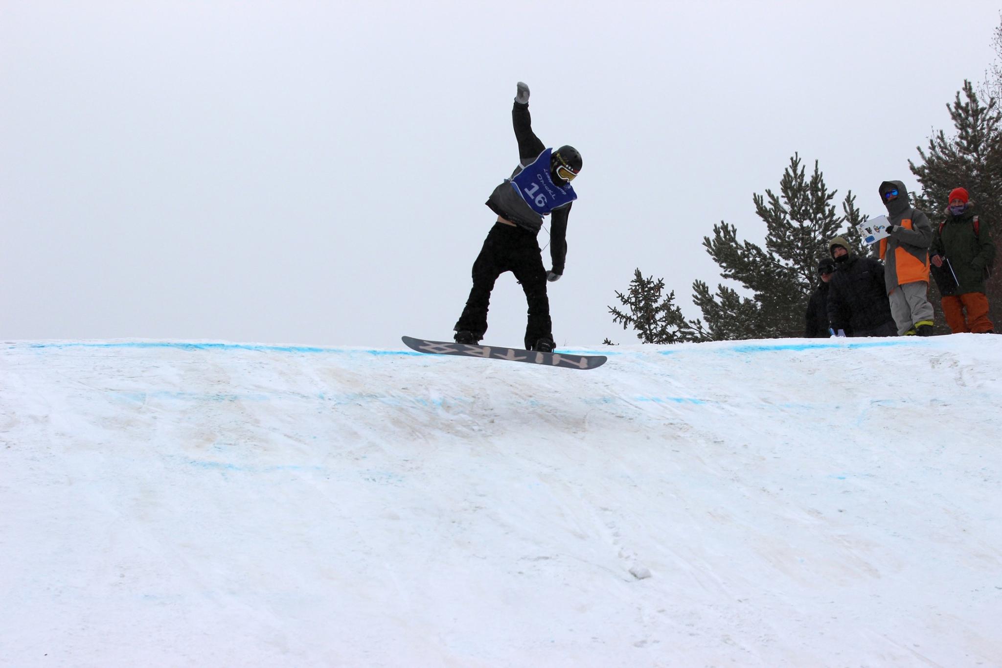 Этап Кубка России по сноуборду (слоупстайл)