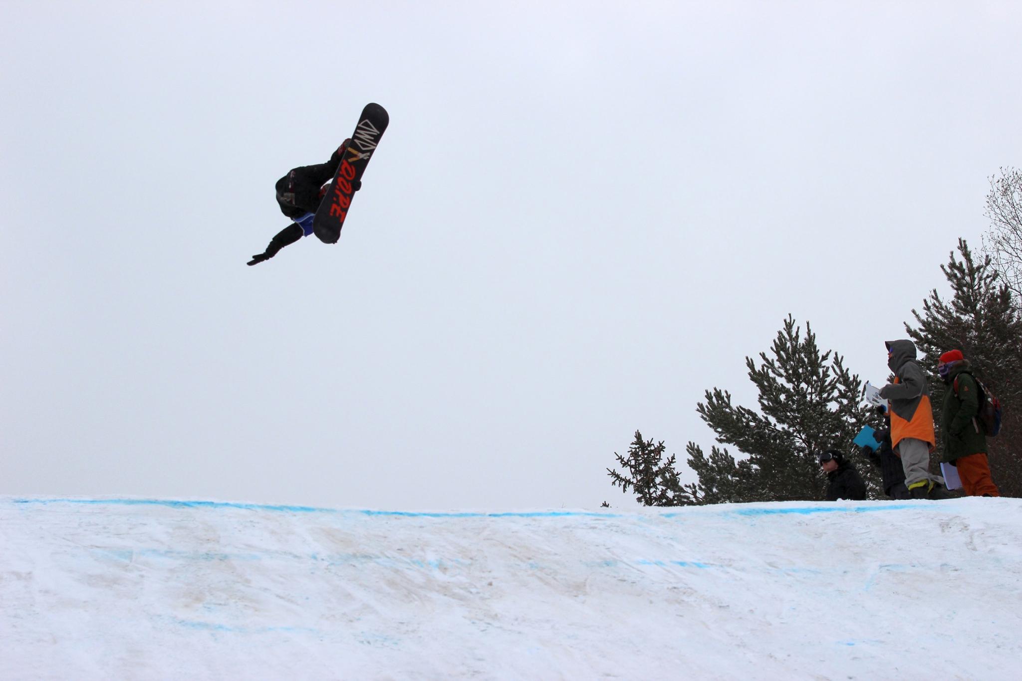 Этап Кубка России по сноуборду (слоупстайл)