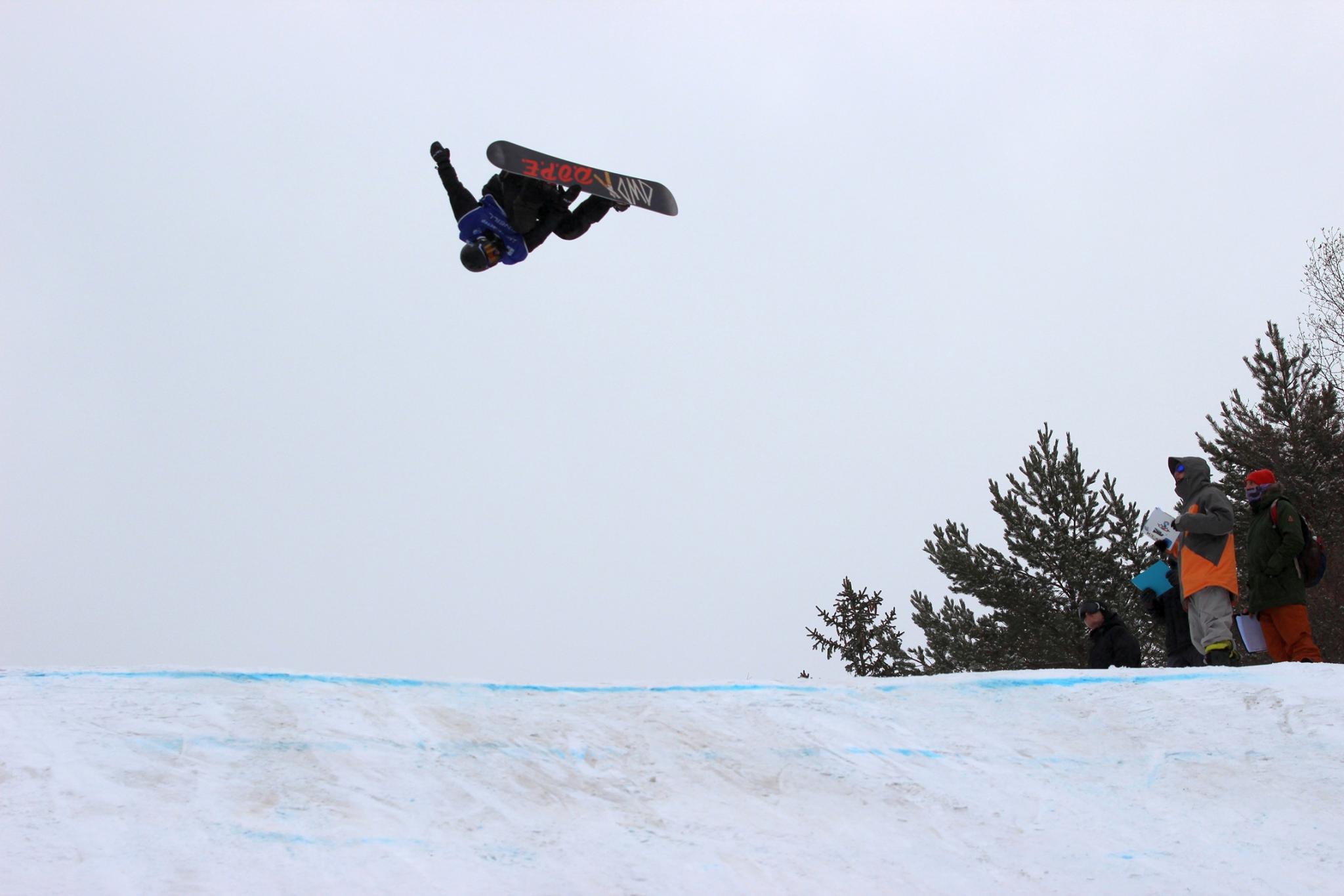 Этап Кубка России по сноуборду (слоупстайл)