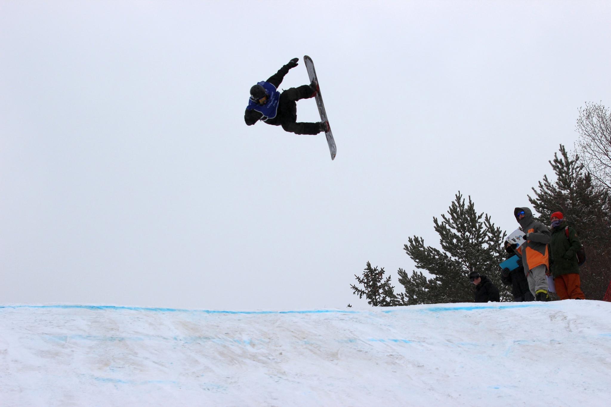 Этап Кубка России по сноуборду (слоупстайл)