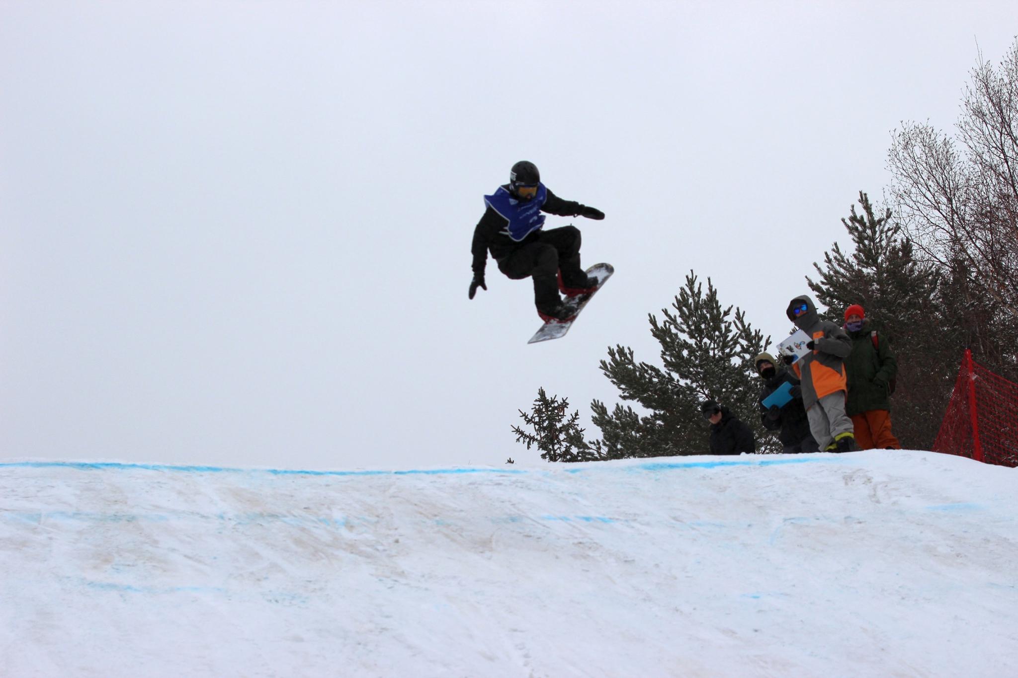 Этап Кубка России по сноуборду (слоупстайл)