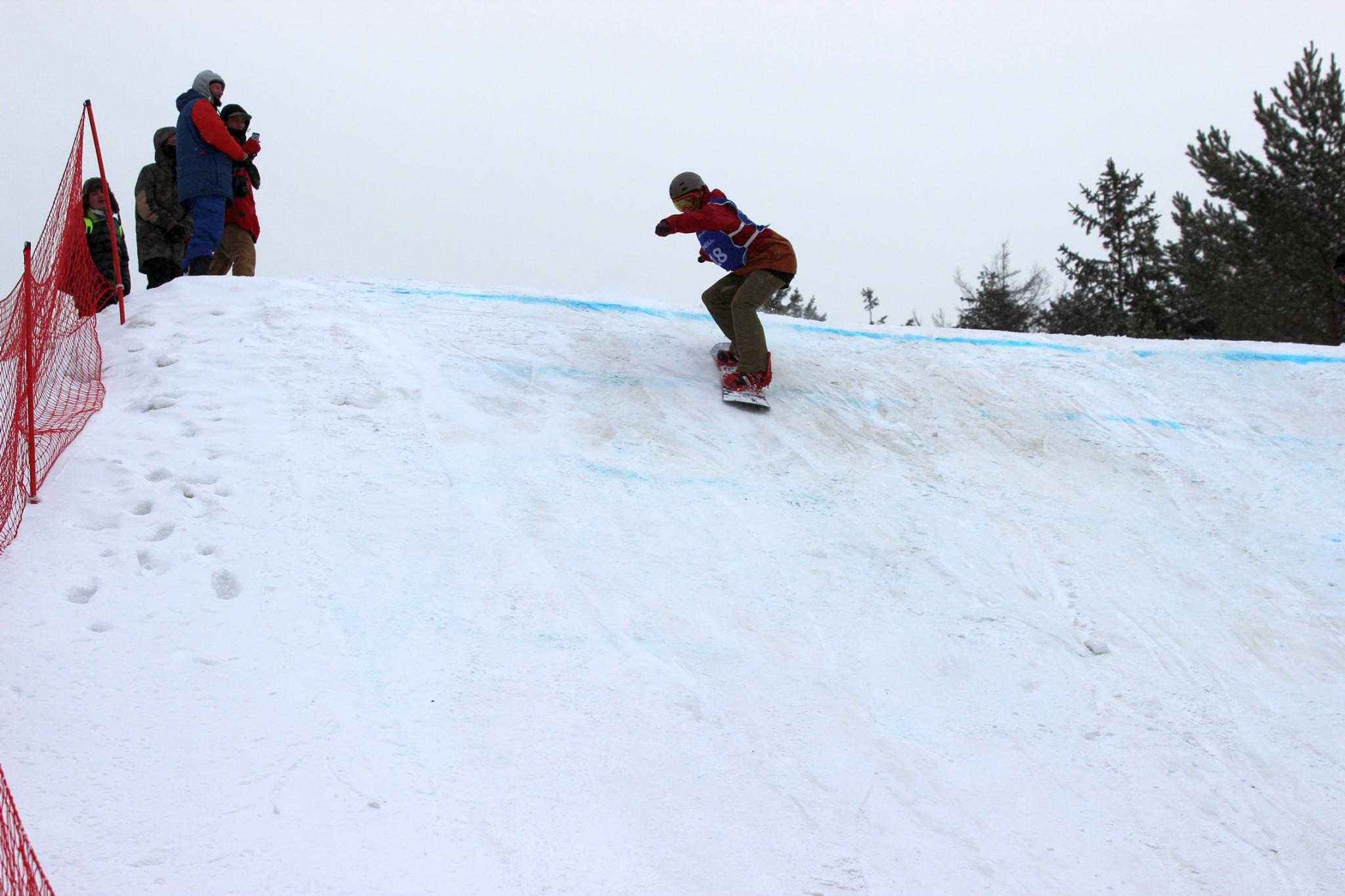 Этап Кубка России по сноуборду (слоупстайл)
