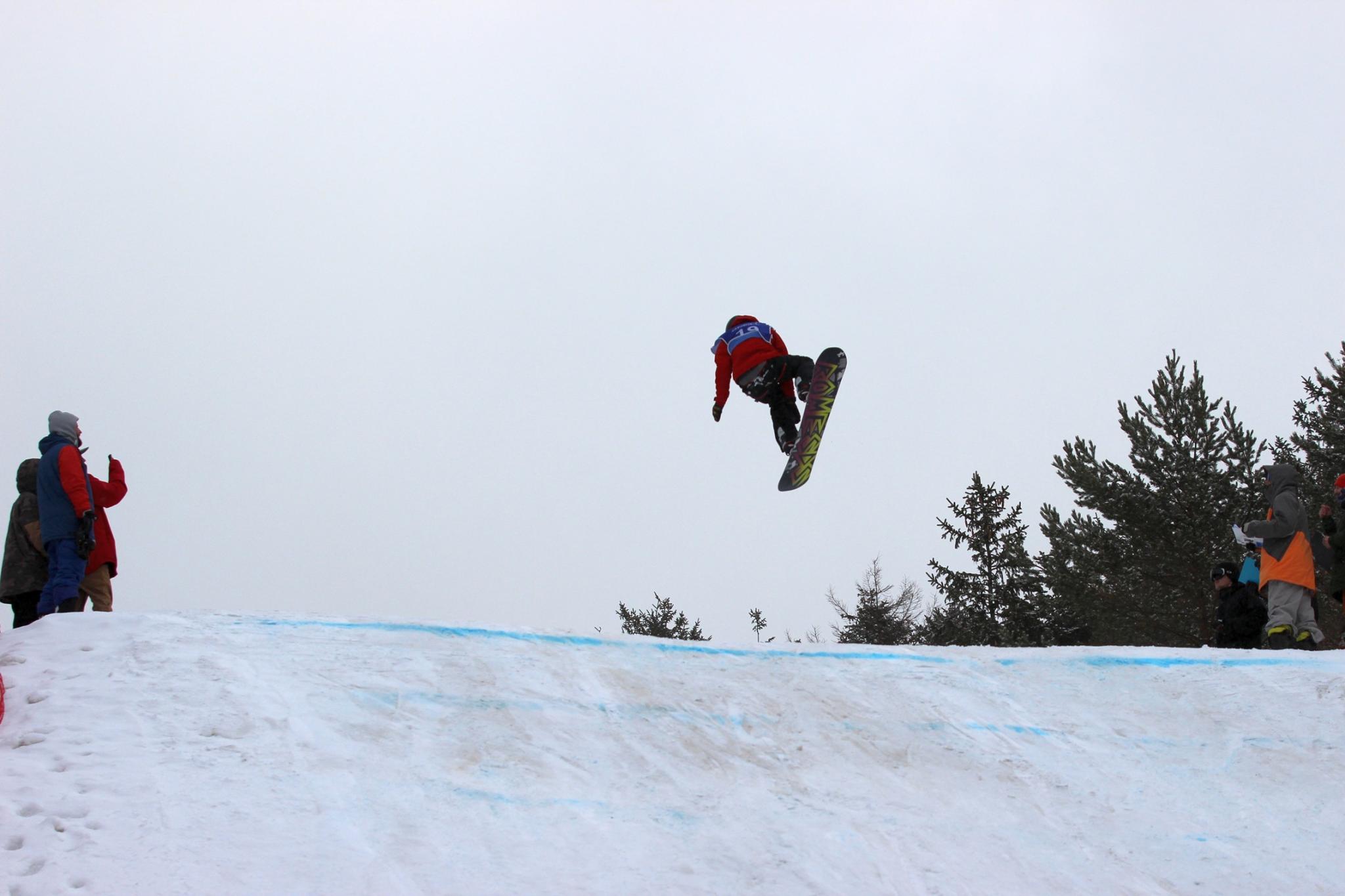 Этап Кубка России по сноуборду (слоупстайл)