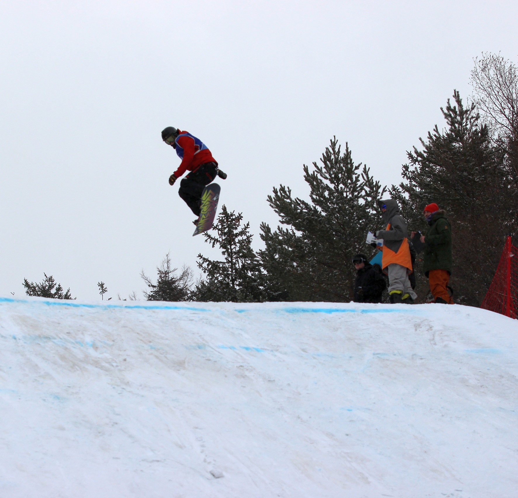 Этап Кубка России по сноуборду (слоупстайл)