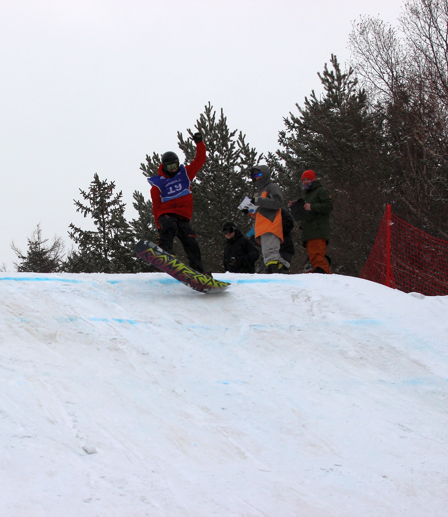 Этап Кубка России по сноуборду (слоупстайл)