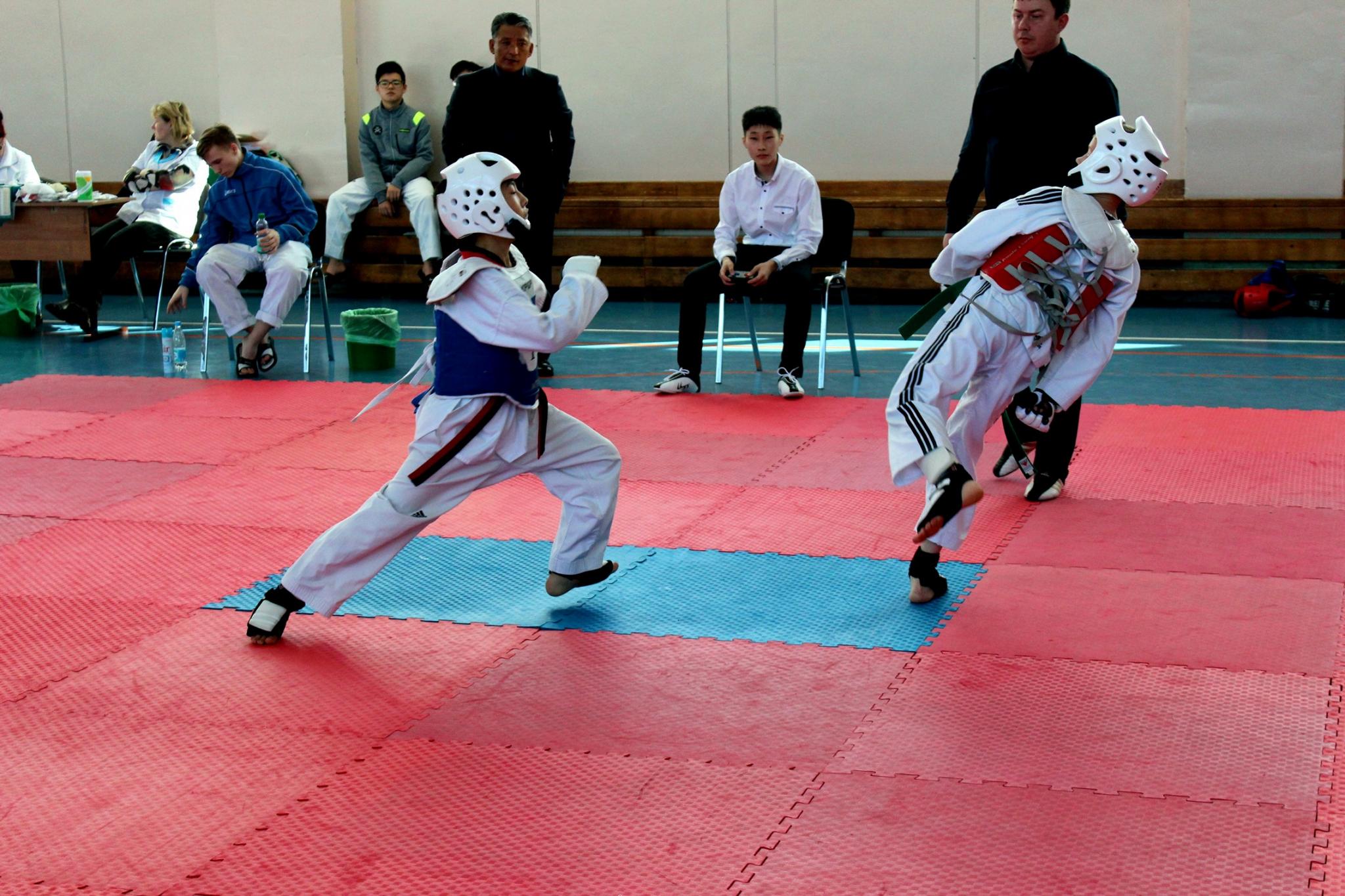 Первенство области по тхэквондо
