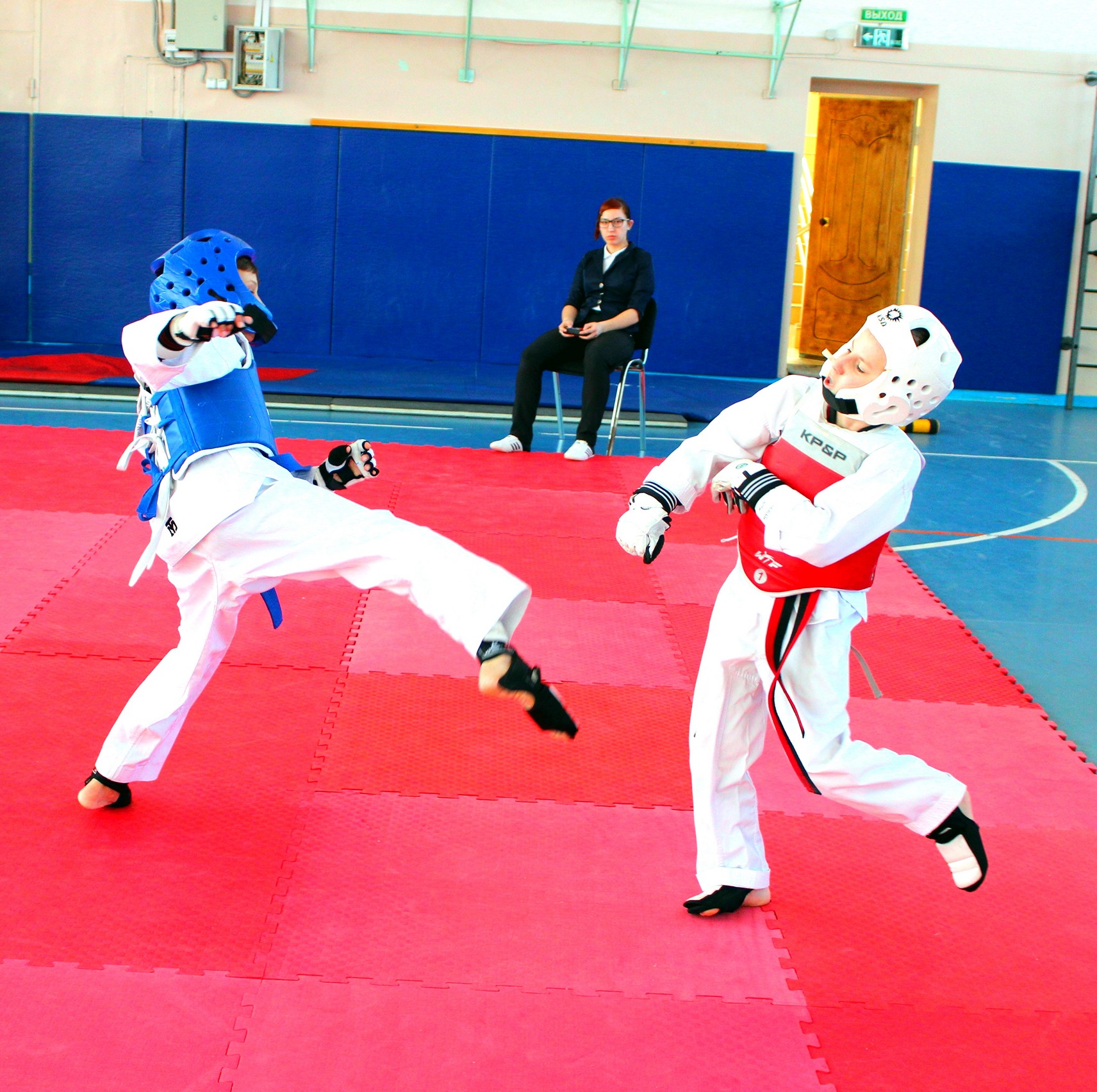 Первенство области по тхэквондо