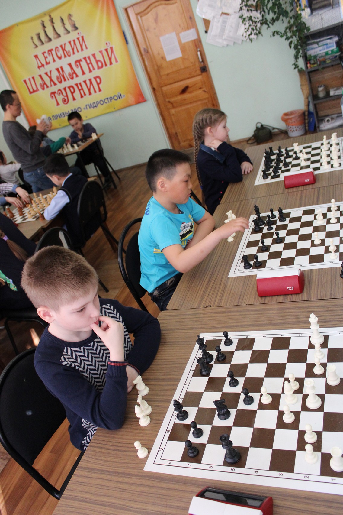 Юношеский турнир по быстрым шахматам на призы ЗАО "Гидрстрой"