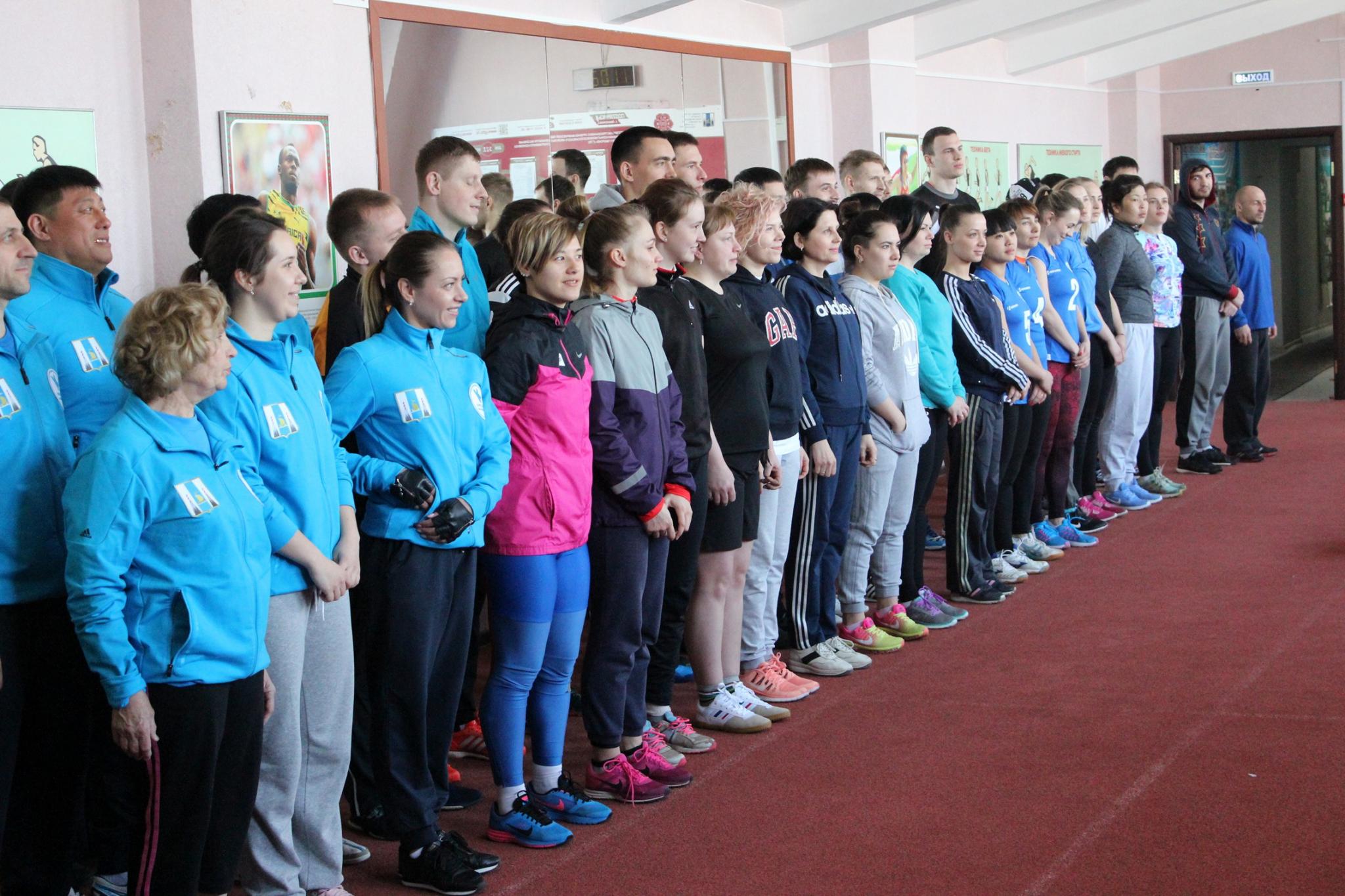 Испытания видами ГТО в рамках Спартакиады минспорта