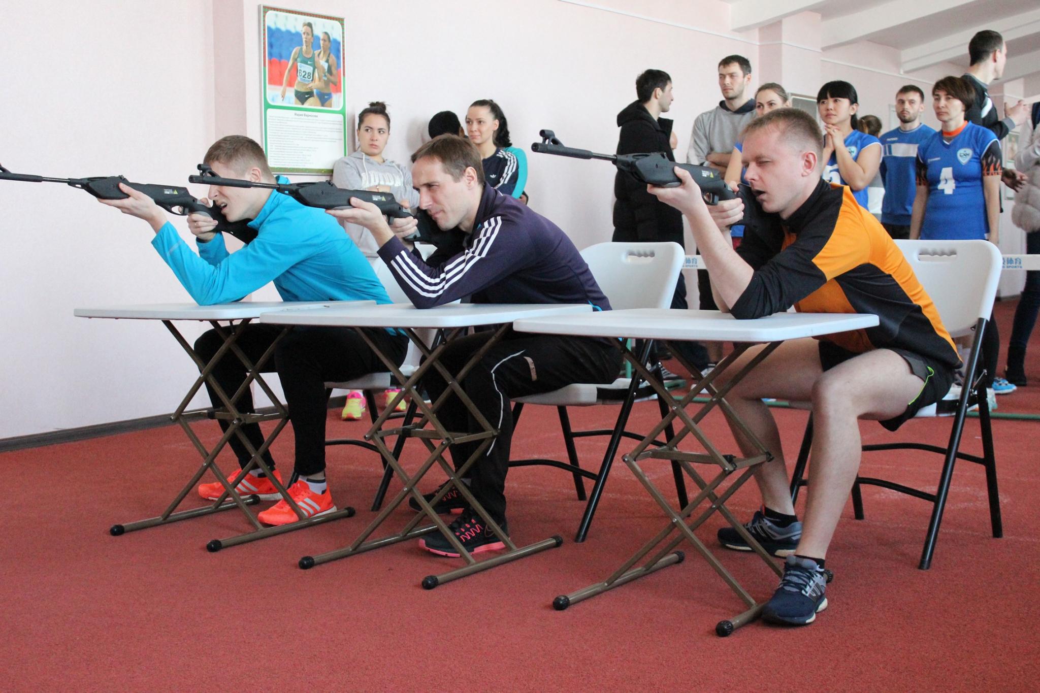 Испытания видами ГТО в рамках Спартакиады минспорта