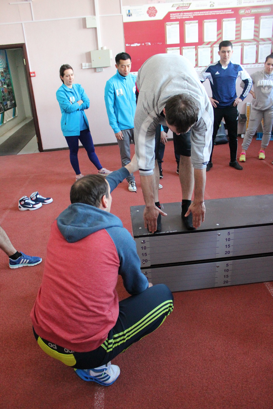 Испытания видами ГТО в рамках Спартакиады минспорта