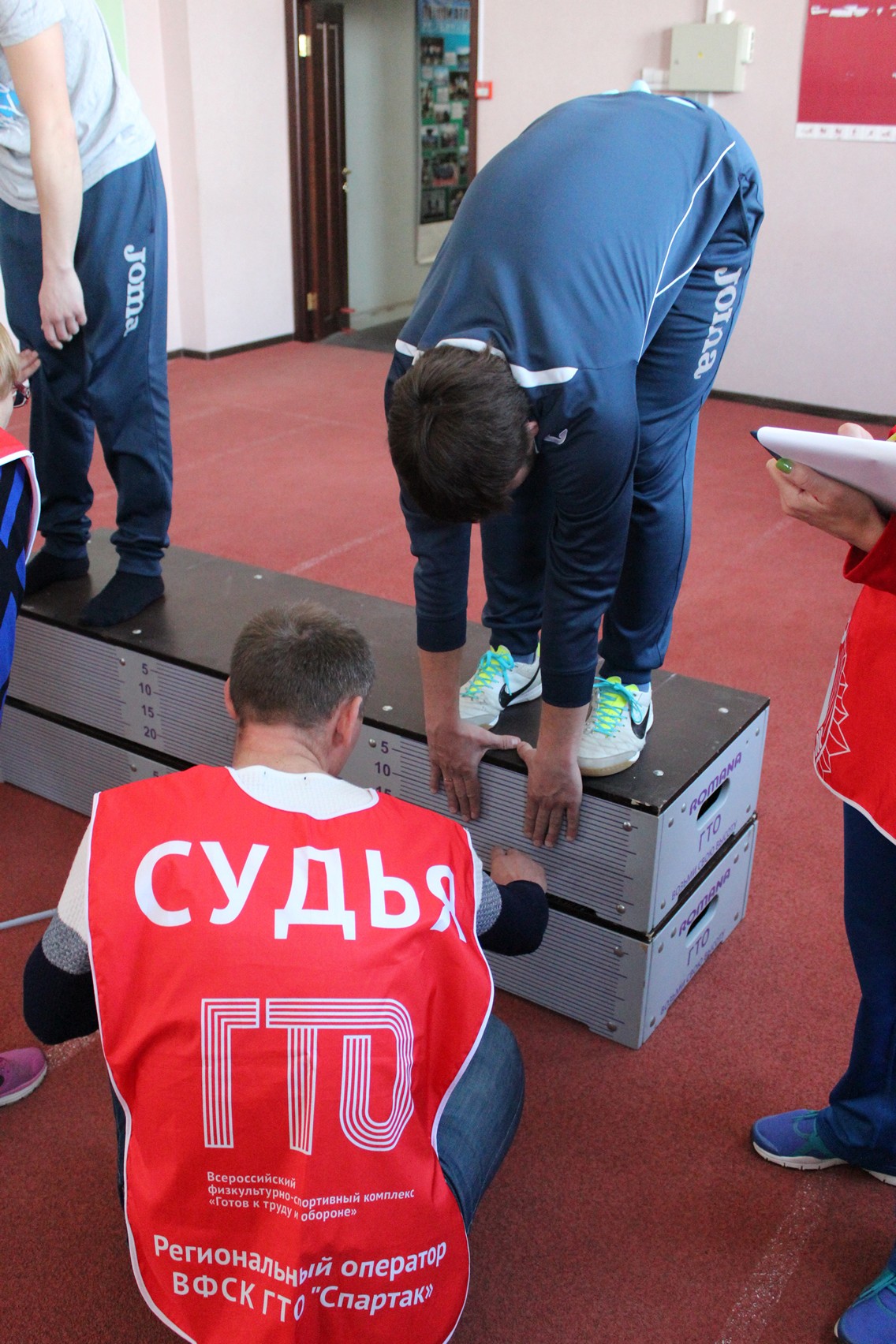 Испытания видами ГТО в рамках Спартакиады минспорта