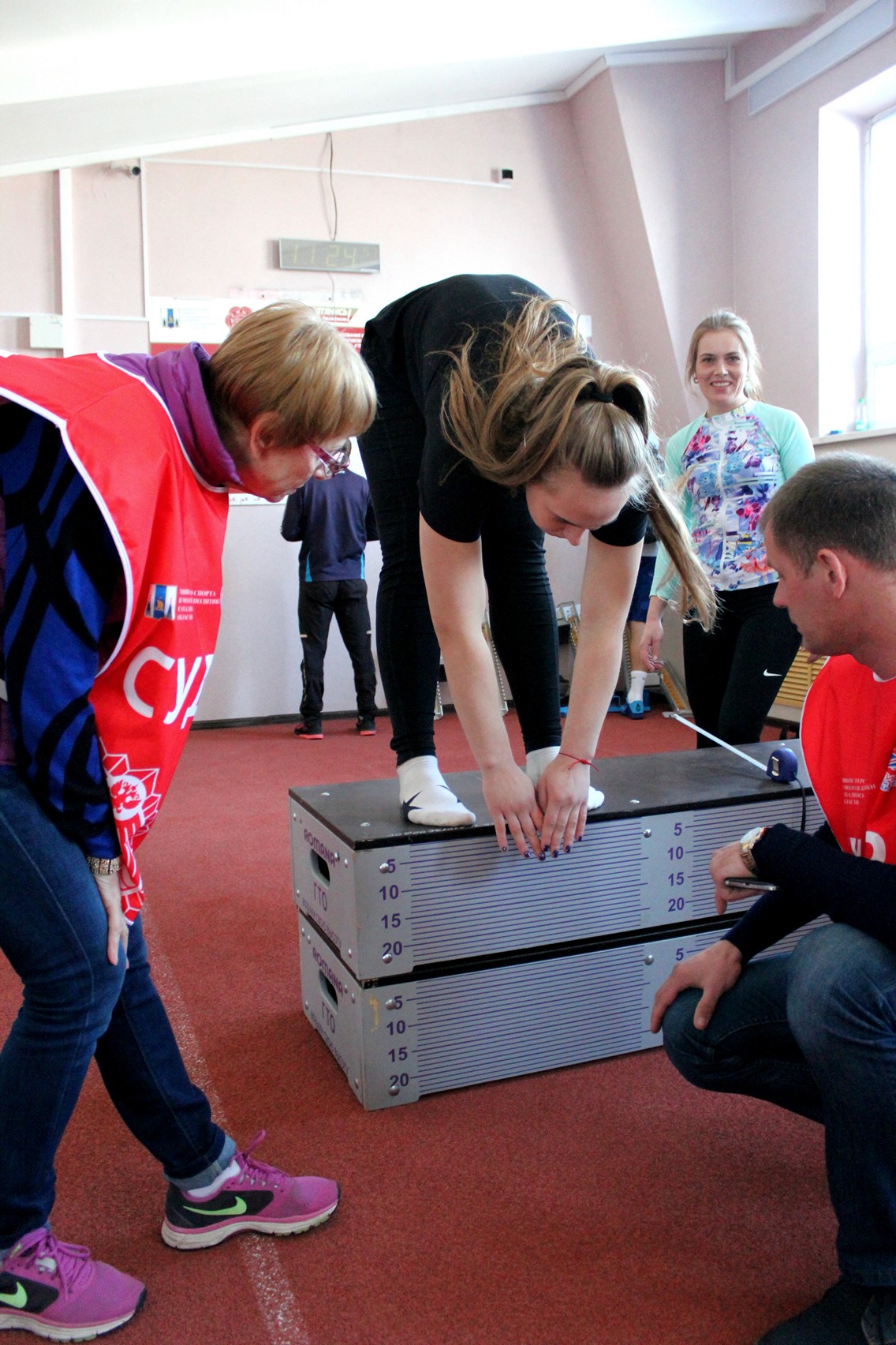 Испытания видами ГТО в рамках Спартакиады минспорта