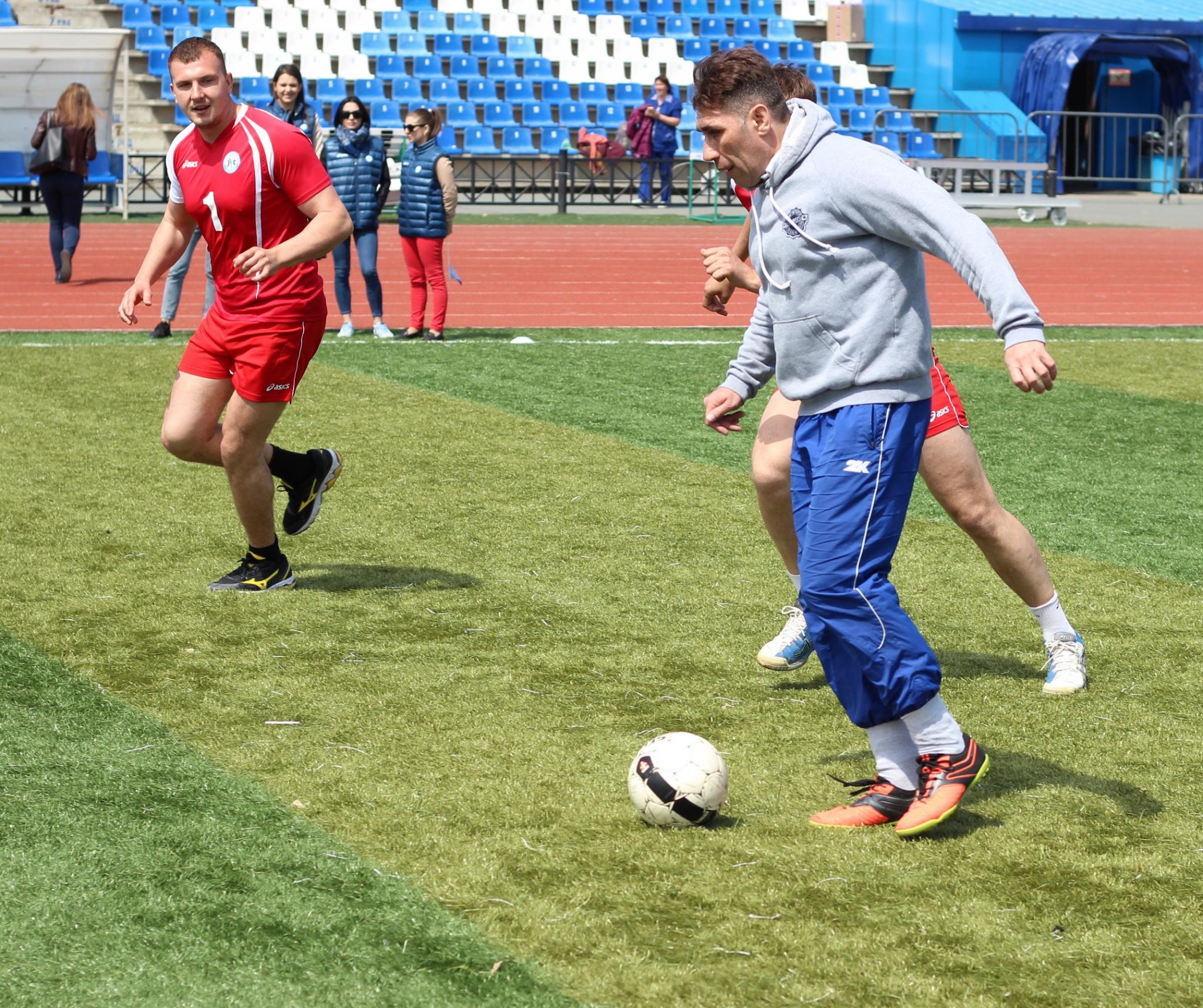 Турнир по футболу в рамках спартакиады Минспорта