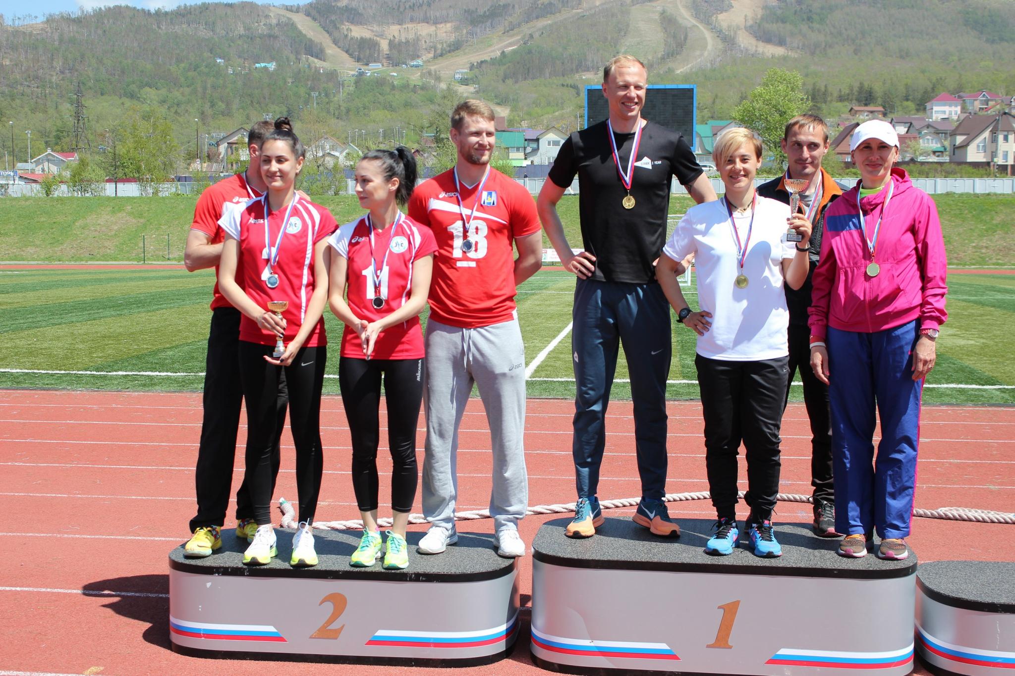 Соревнования по перетягиванию каната в рамках Спартакиады минспорта