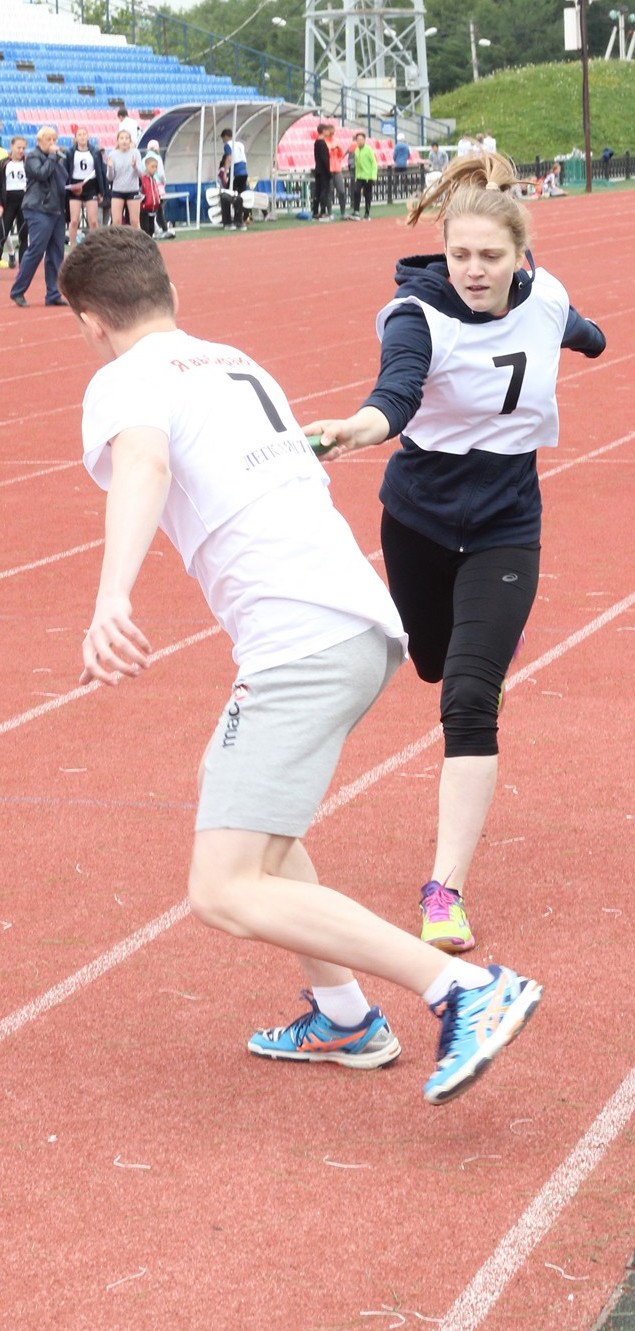 Легкоатлетическая эстафета «Я выбираю бег»