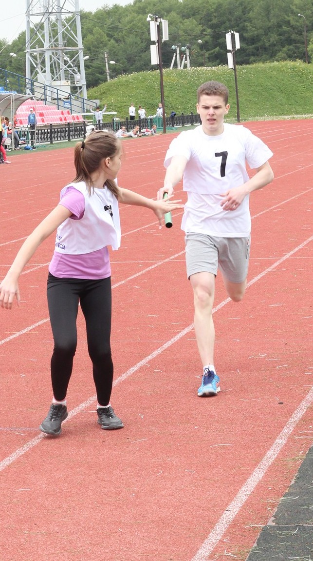 Легкоатлетическая эстафета «Я выбираю бег»