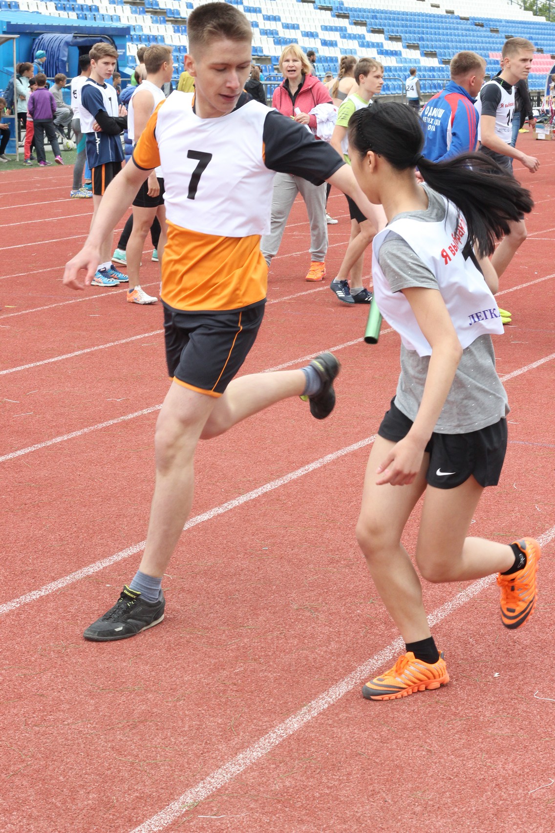 Легкоатлетическая эстафета «Я выбираю бег»