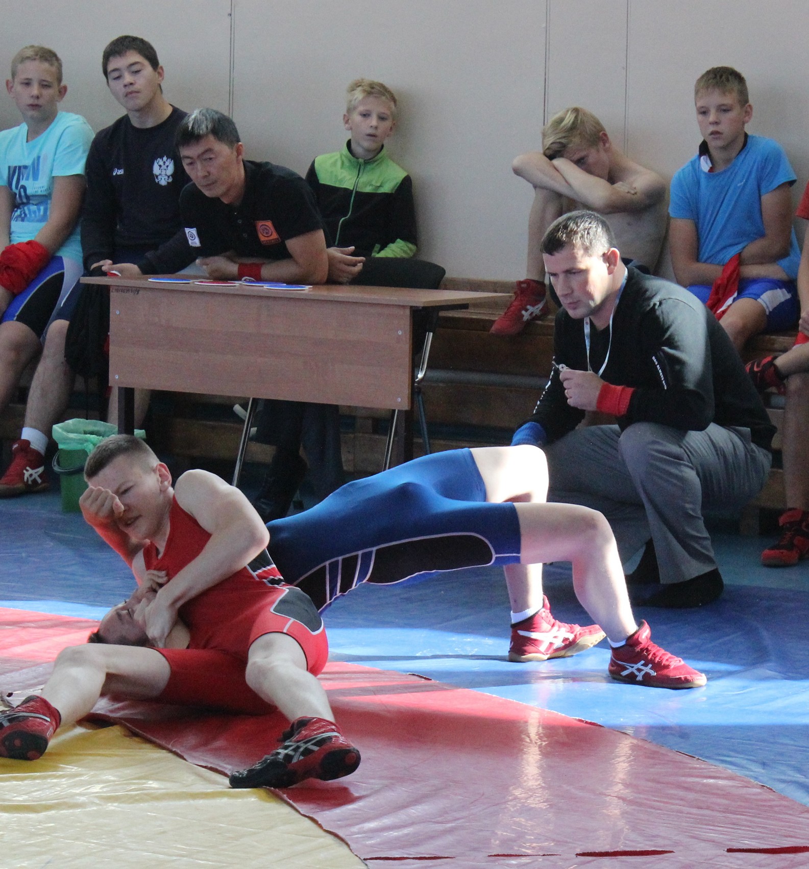 Первенство области по греко-римской борьбе