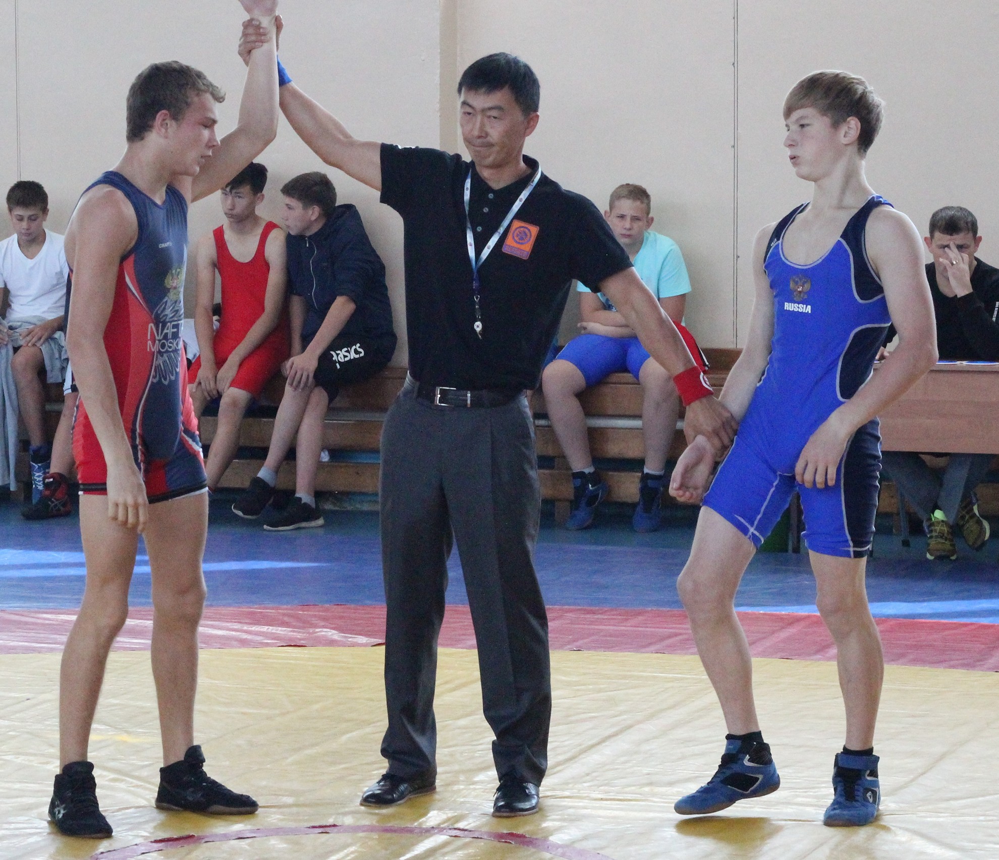 Первенство области по греко-римской борьбе