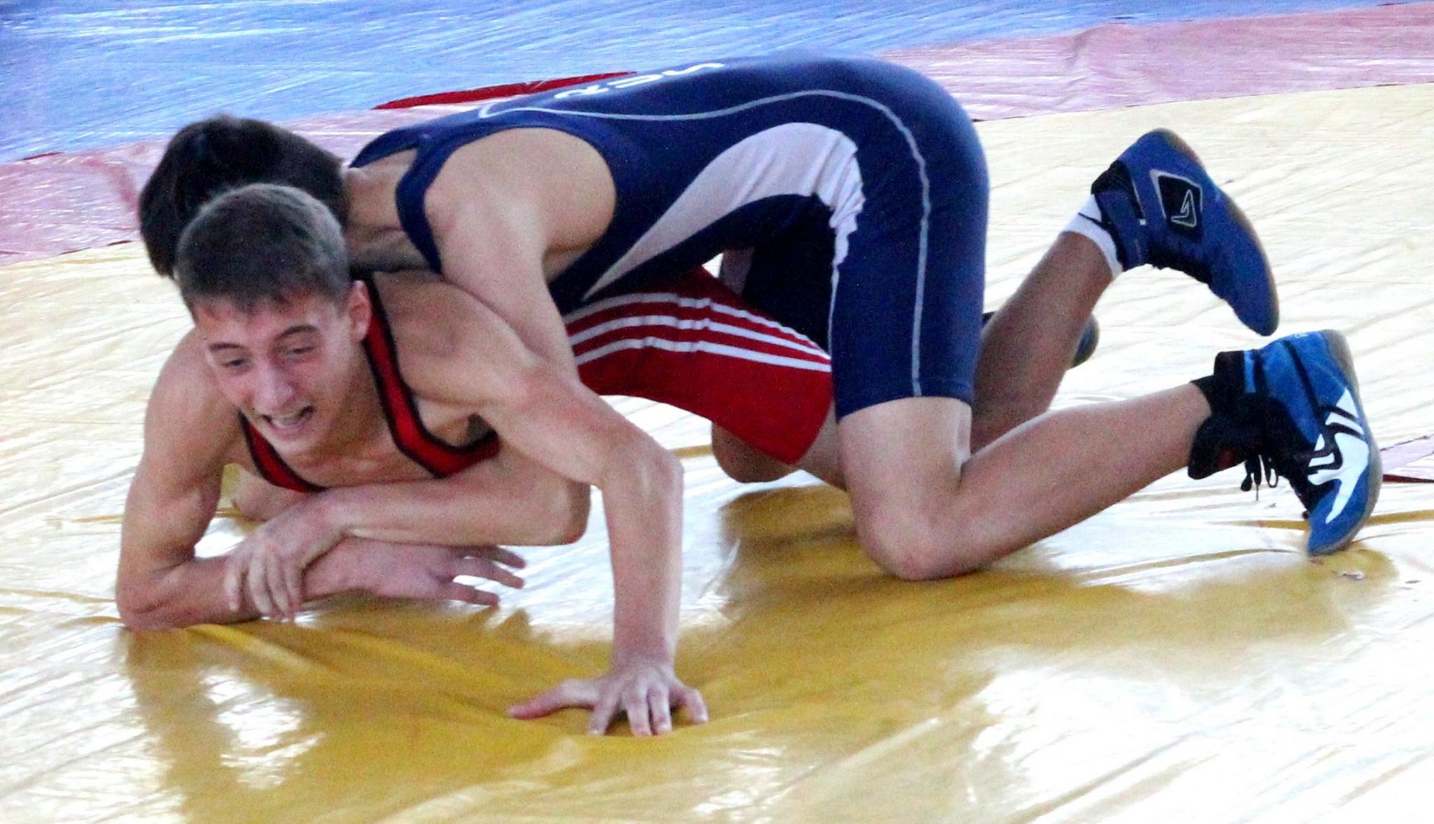 Первенство области по греко-римской борьбе