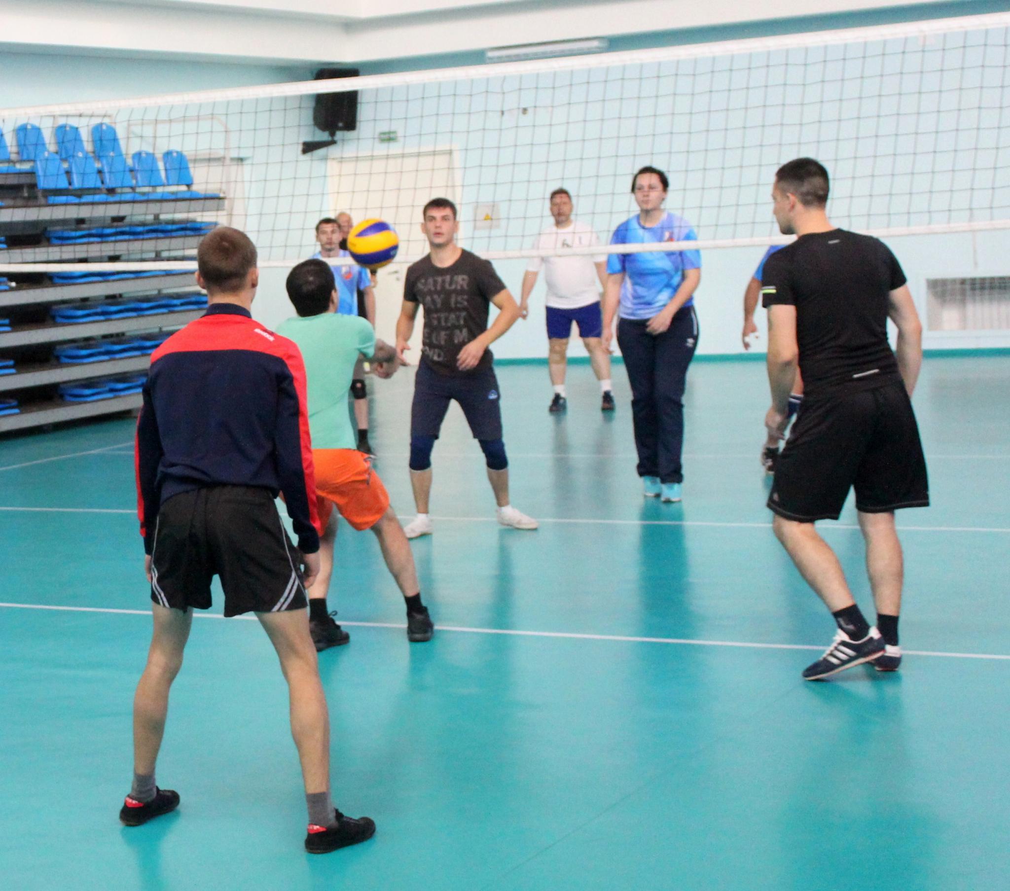 Турнир по волейболу в рамках спартакиады ОИВ