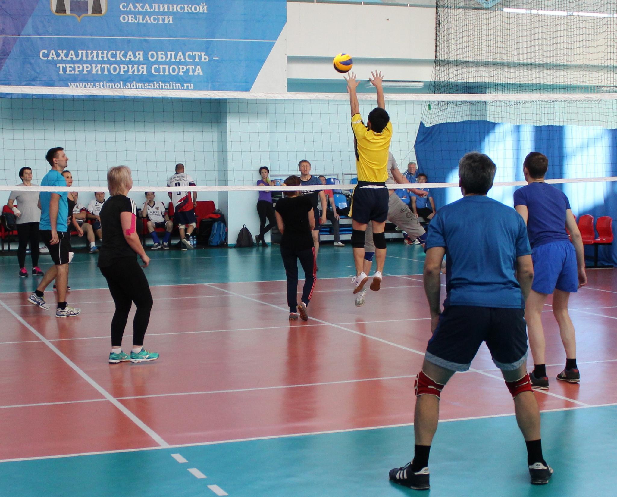 Турнир по волейболу в рамках спартакиады ОИВ
