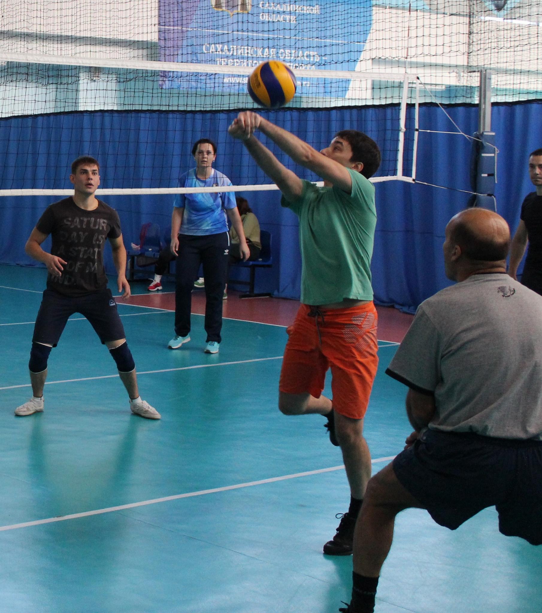 Турнир по волейболу в рамках спартакиады ОИВ
