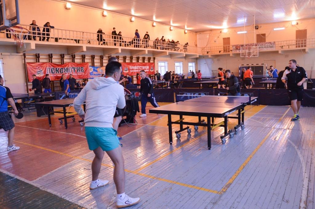 Чемпионат области 2017 года по настольному теннису