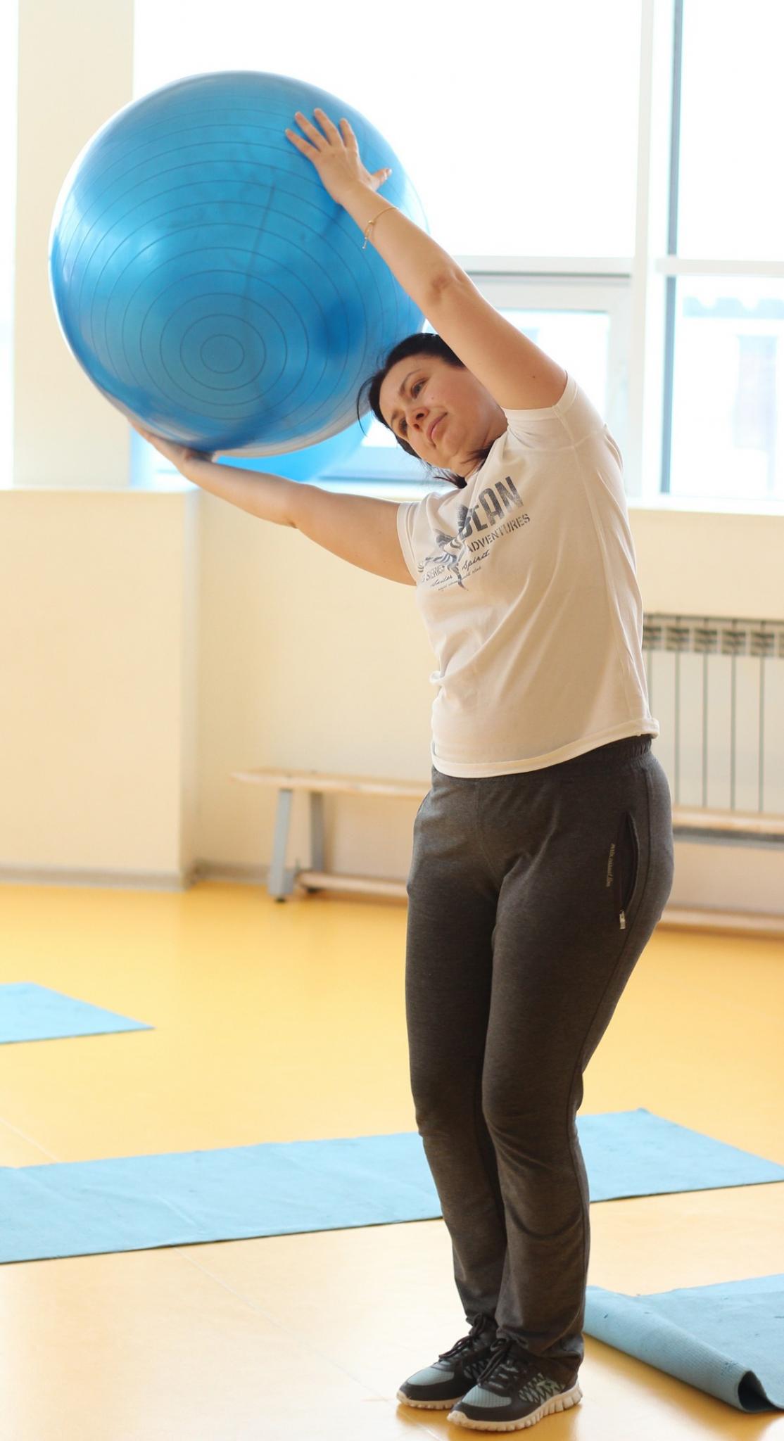 Фитнес-зарядка в ВЦ Сахалин