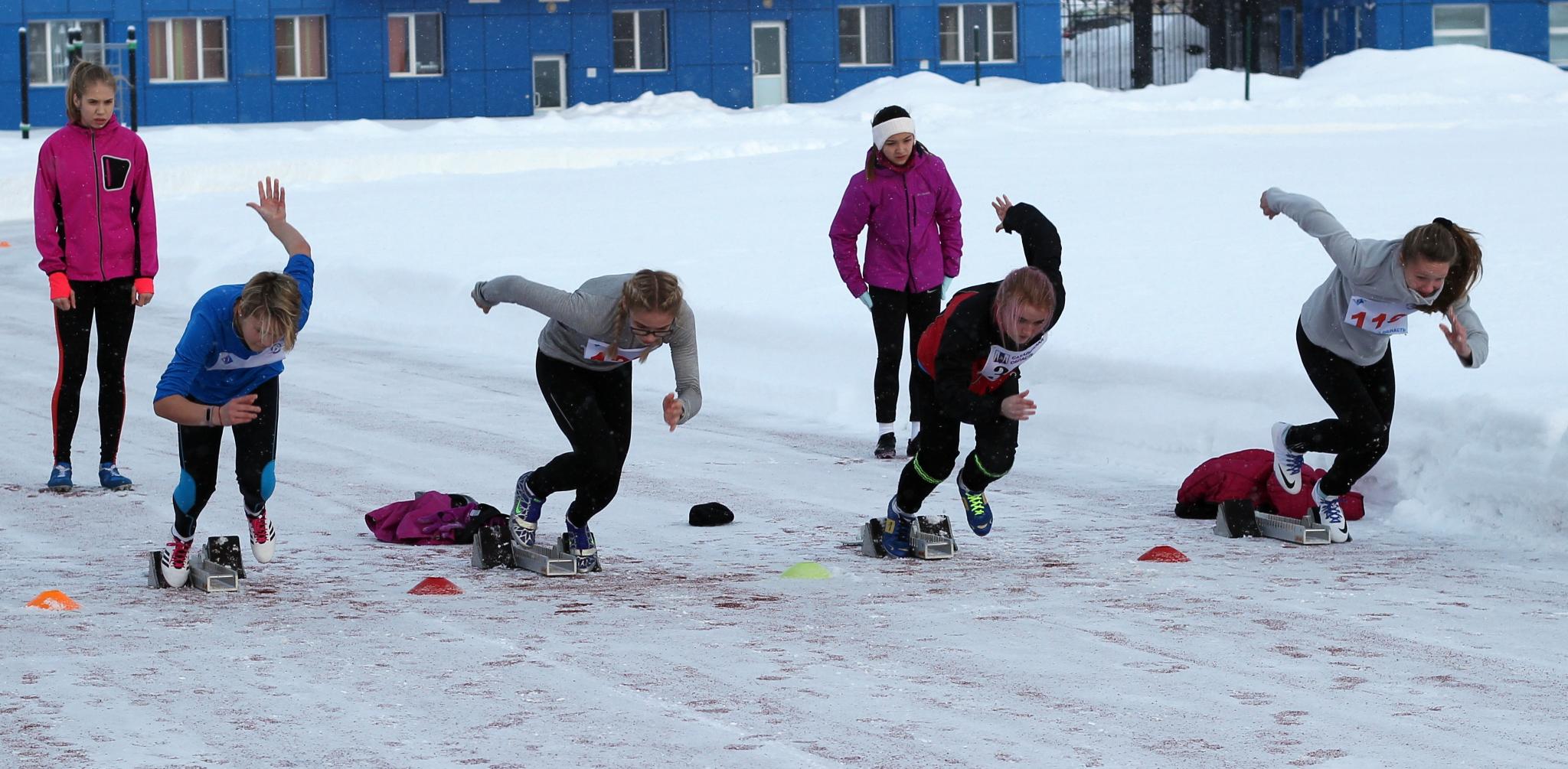 Зимнее первенство области по легкой атлетике
