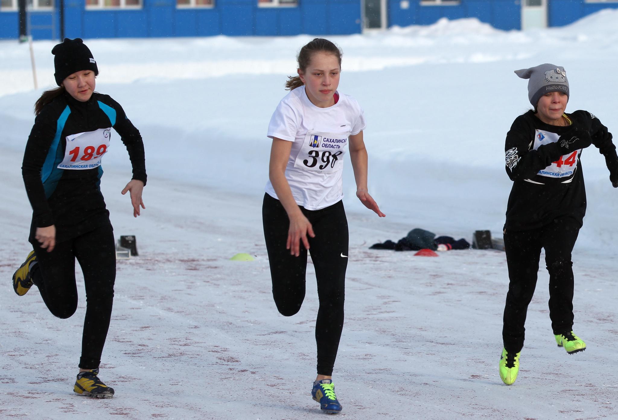 Зимнее первенство области по легкой атлетике