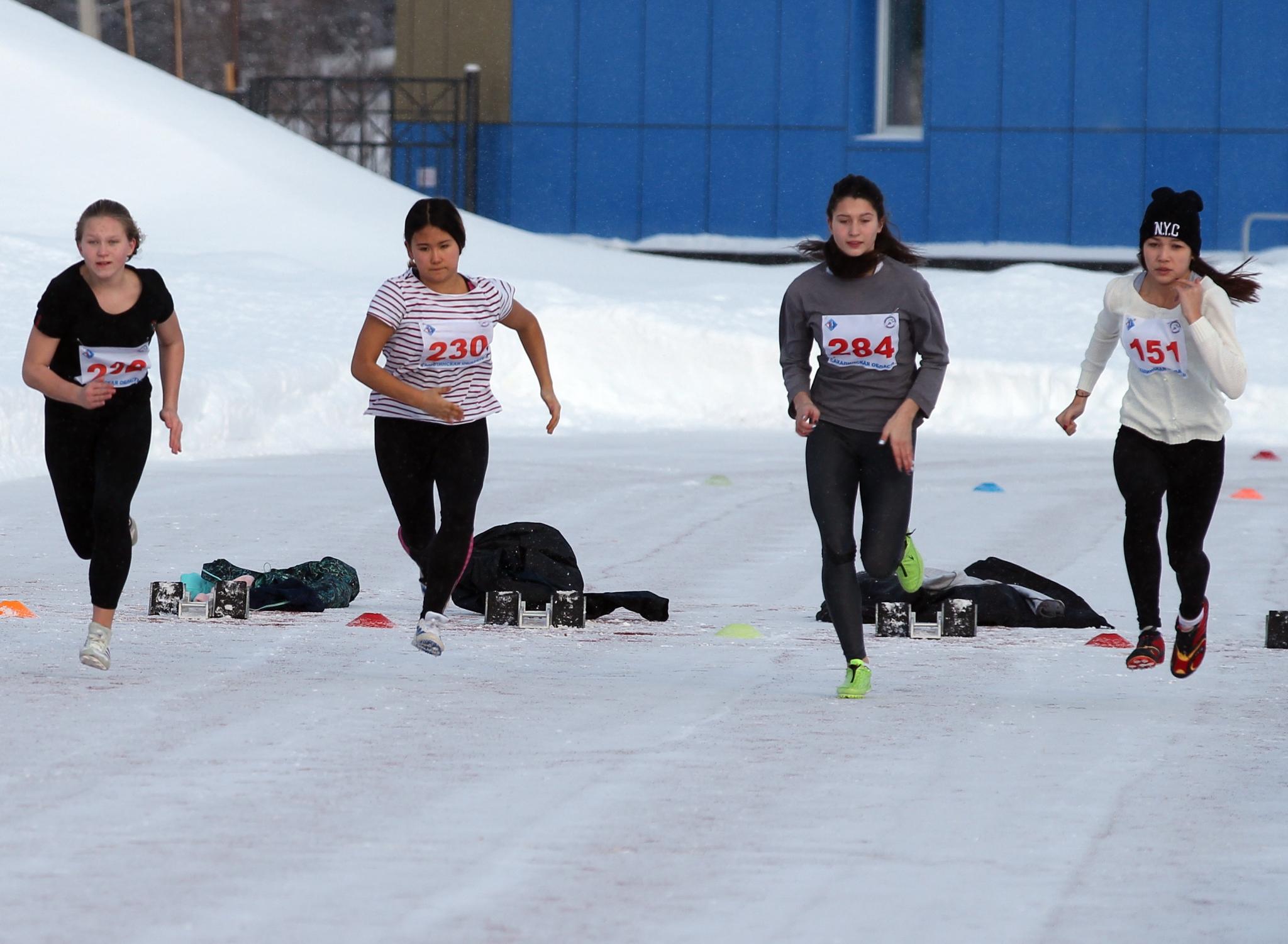 Зимнее первенство области по легкой атлетике