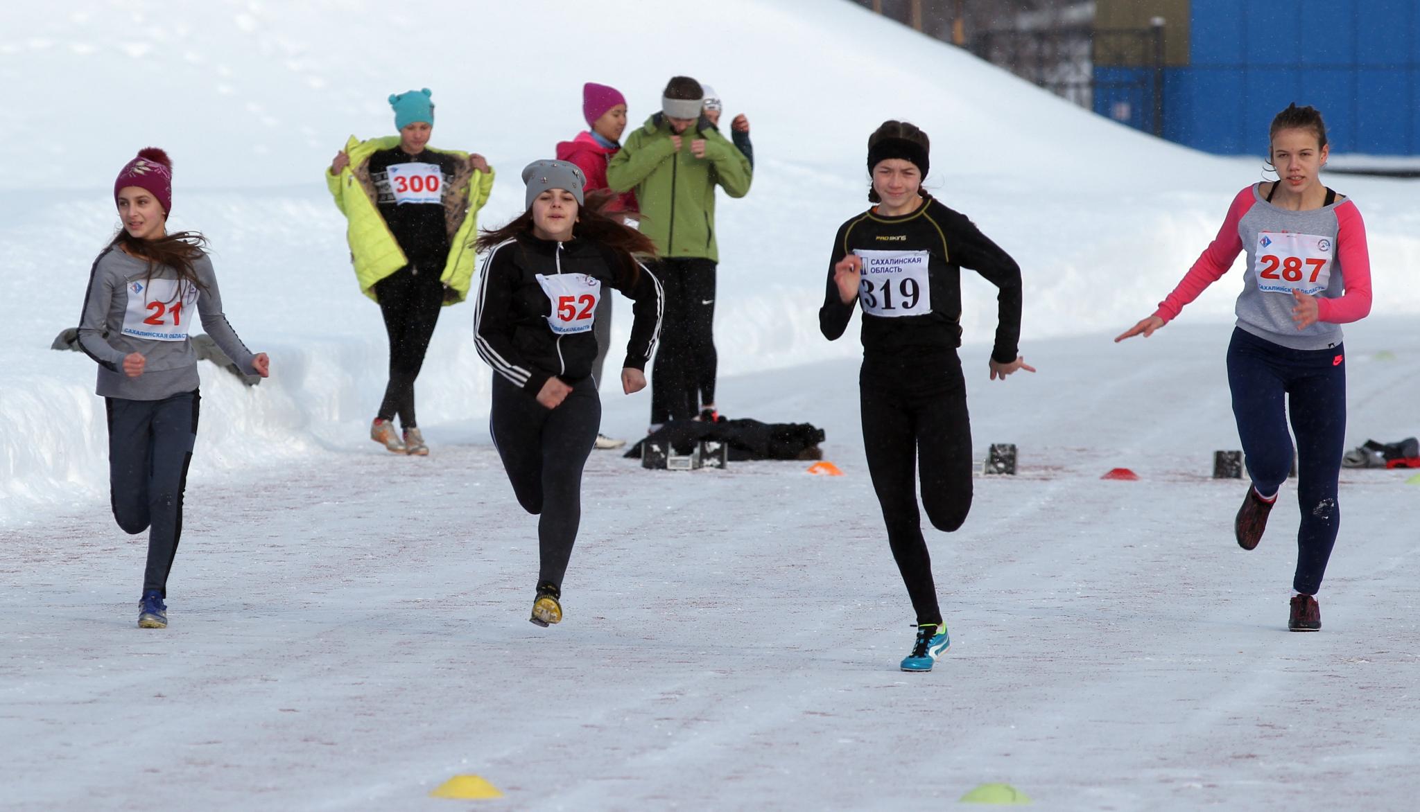 Зимнее первенство области по легкой атлетике