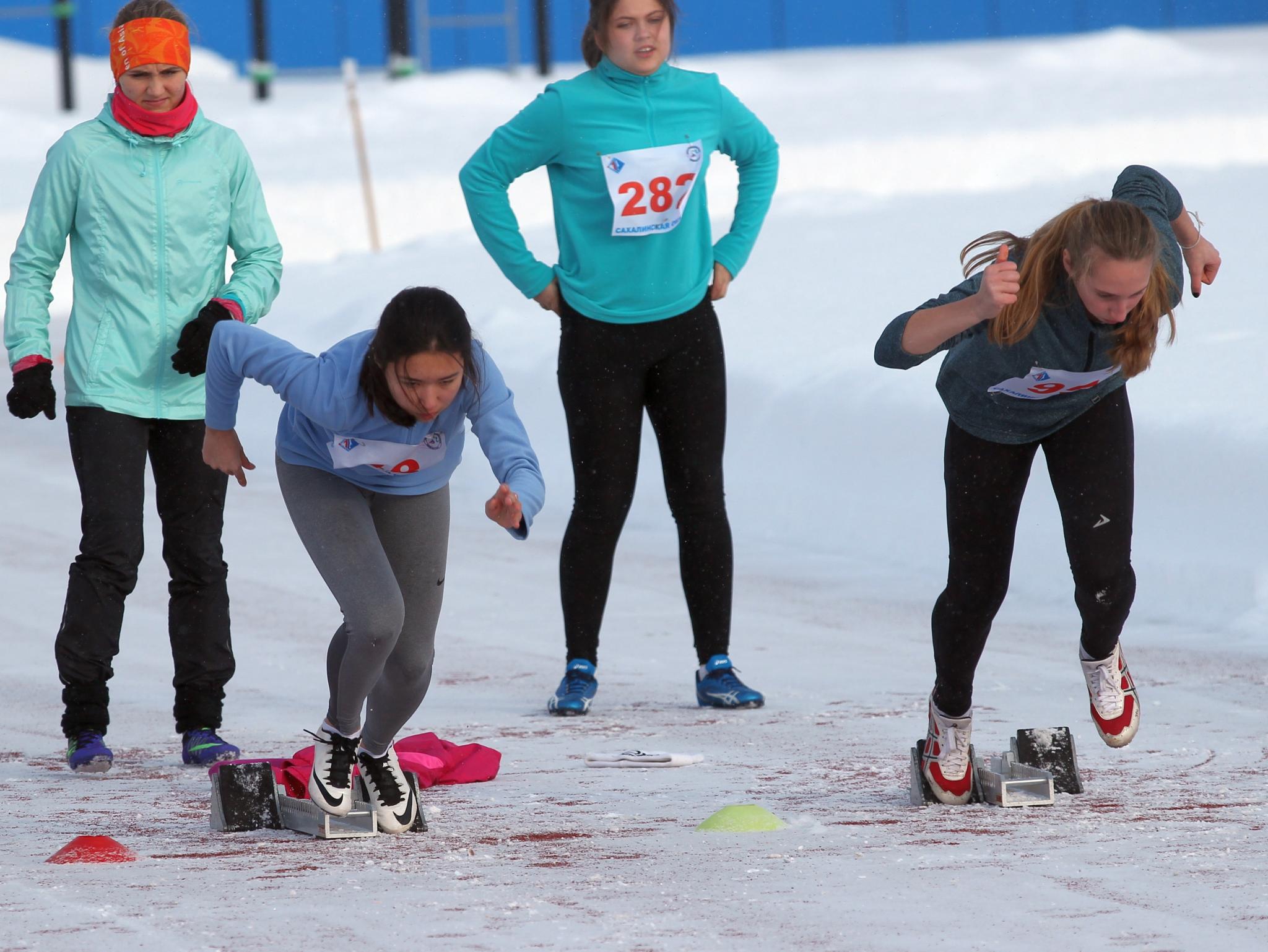 Зимнее первенство области по легкой атлетике