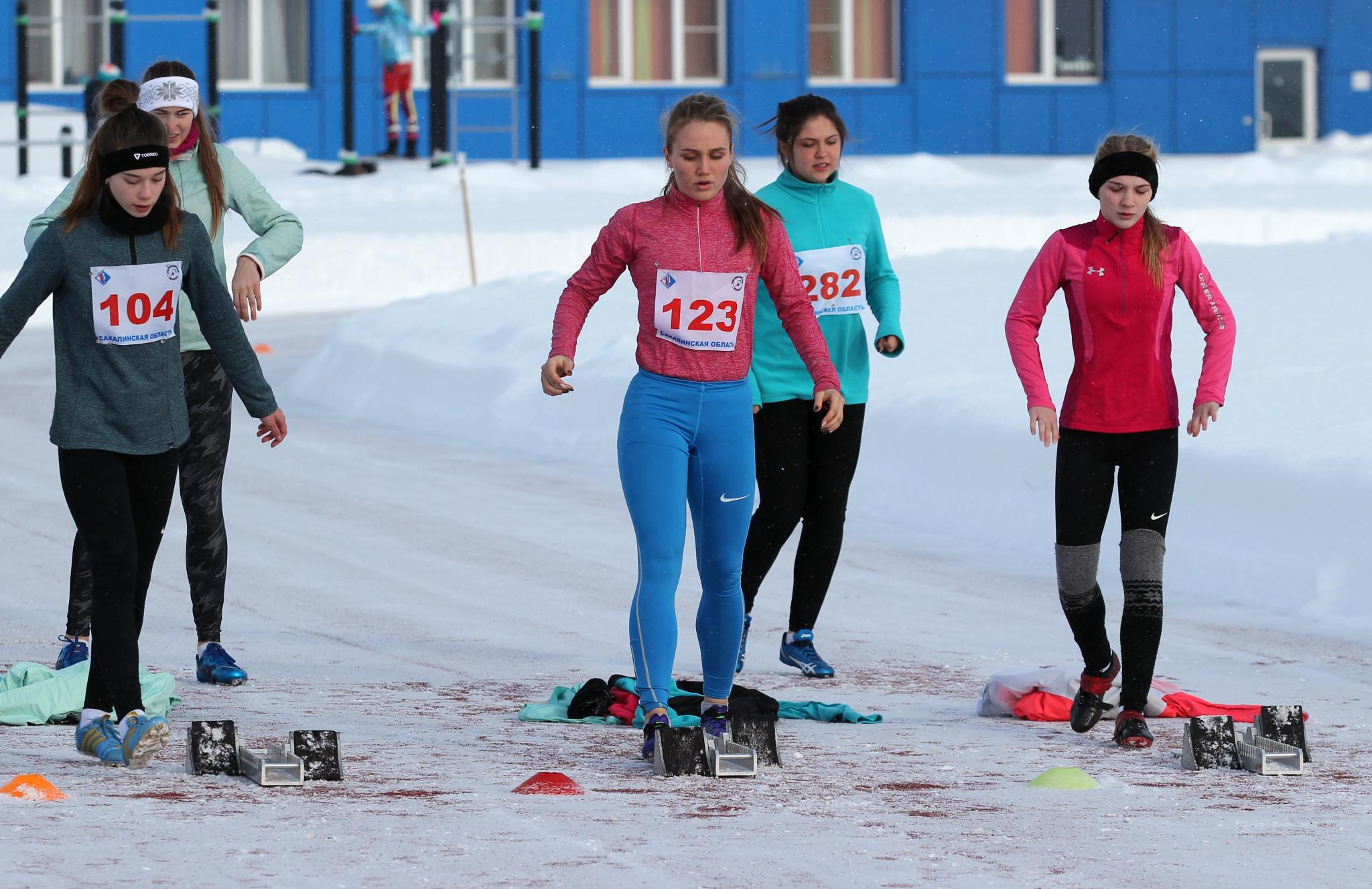 Зимнее первенство области по легкой атлетике