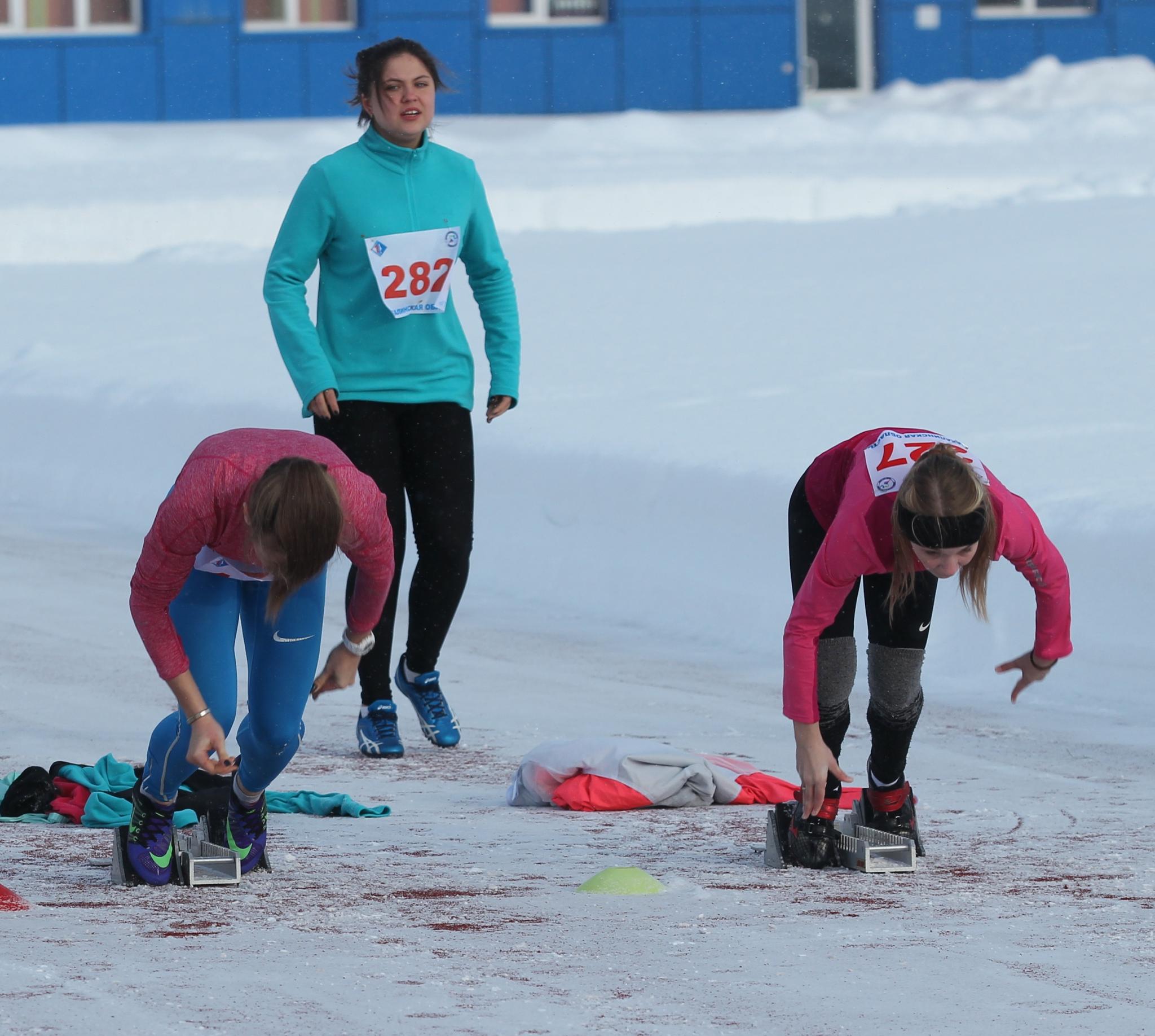 Зимнее первенство области по легкой атлетике