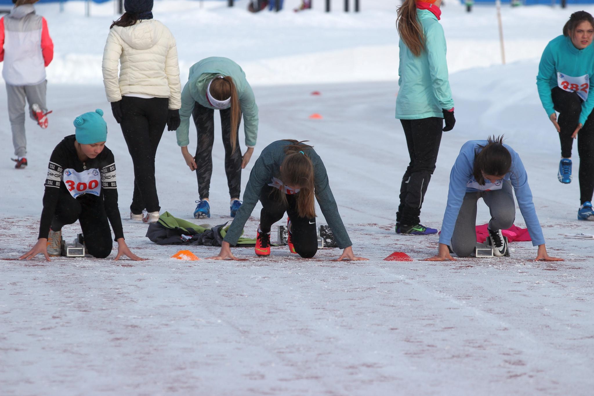 Зимнее первенство области по легкой атлетике