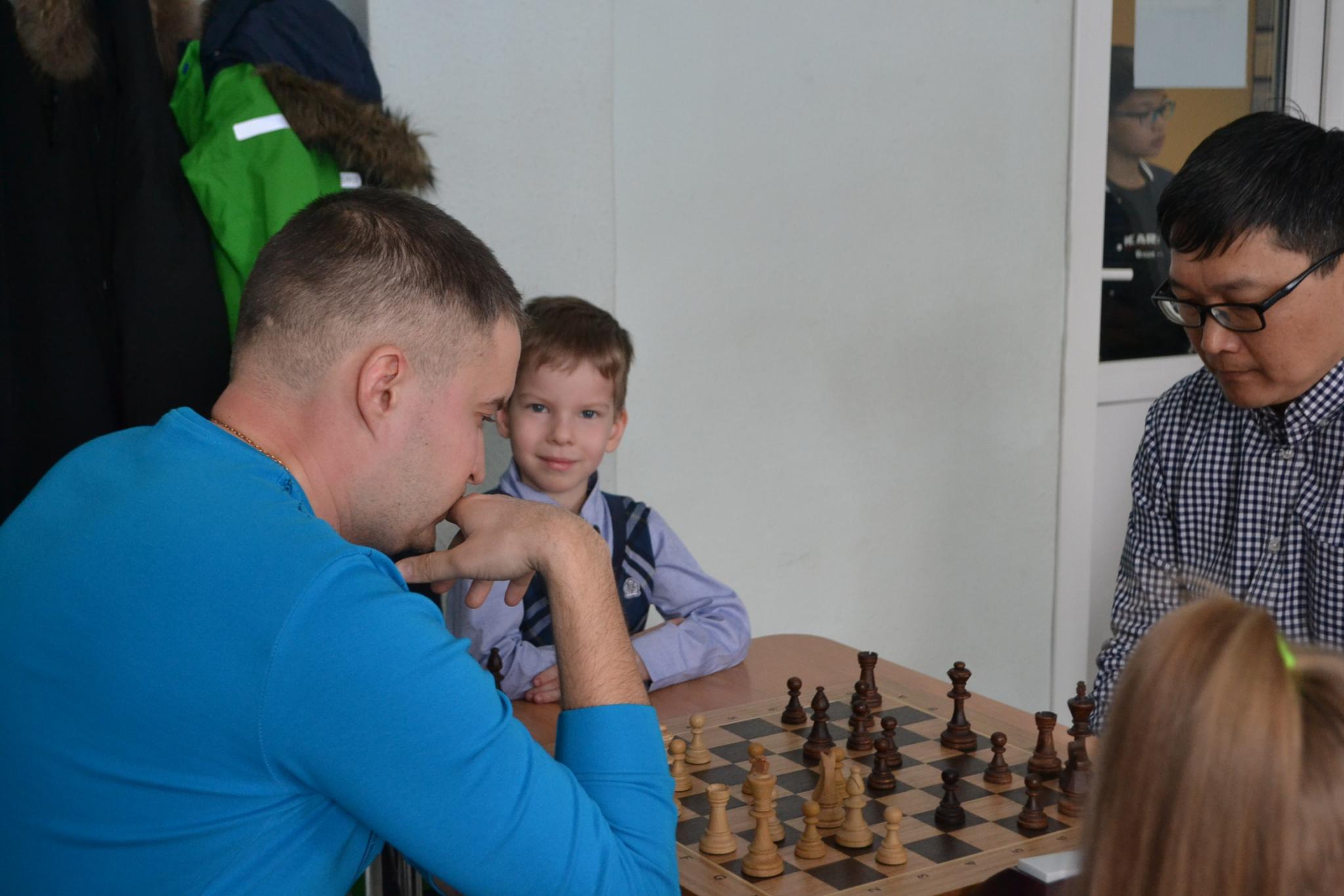 Первый семейный шахматный турнир