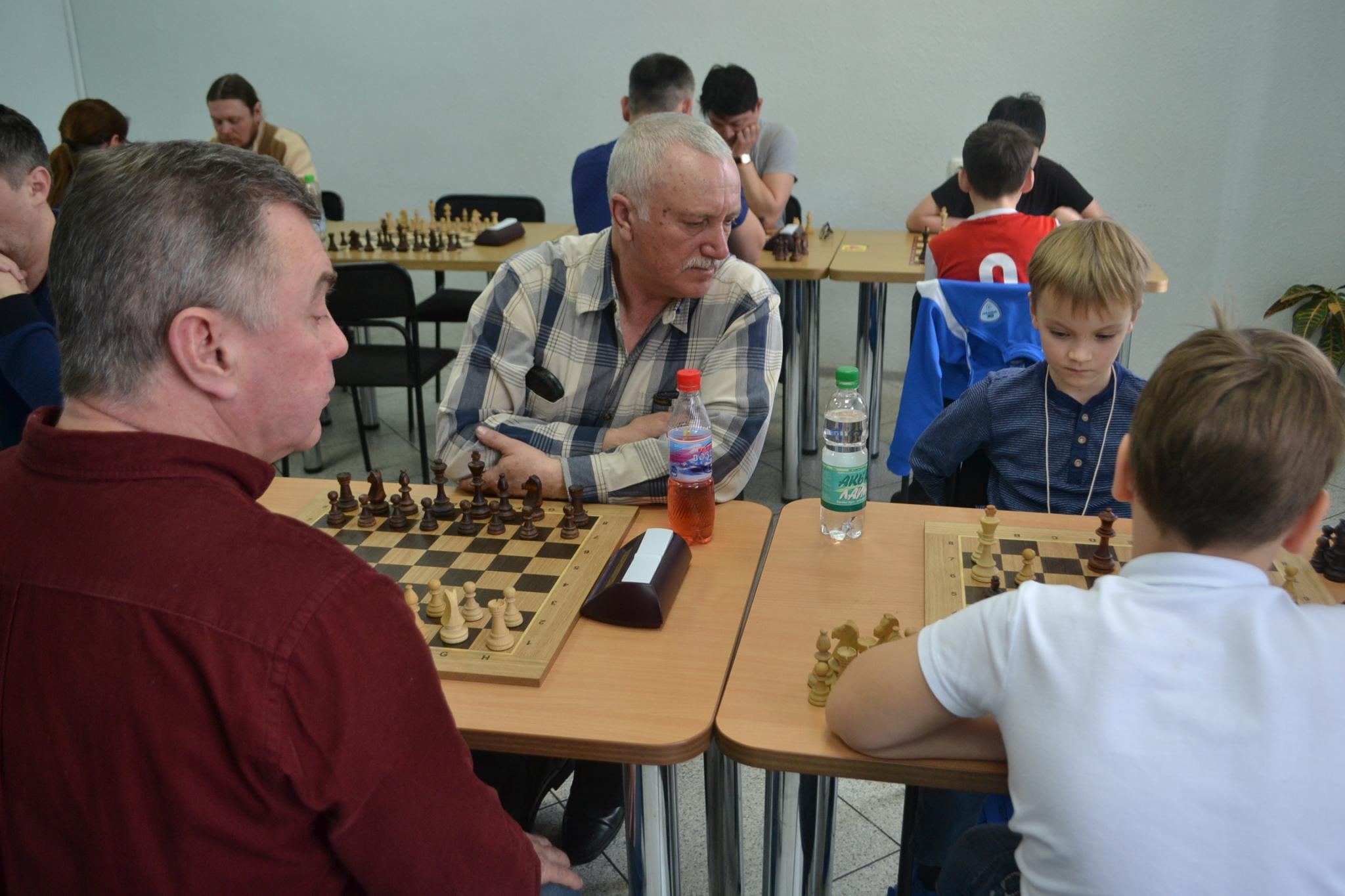 Первый семейный шахматный турнир