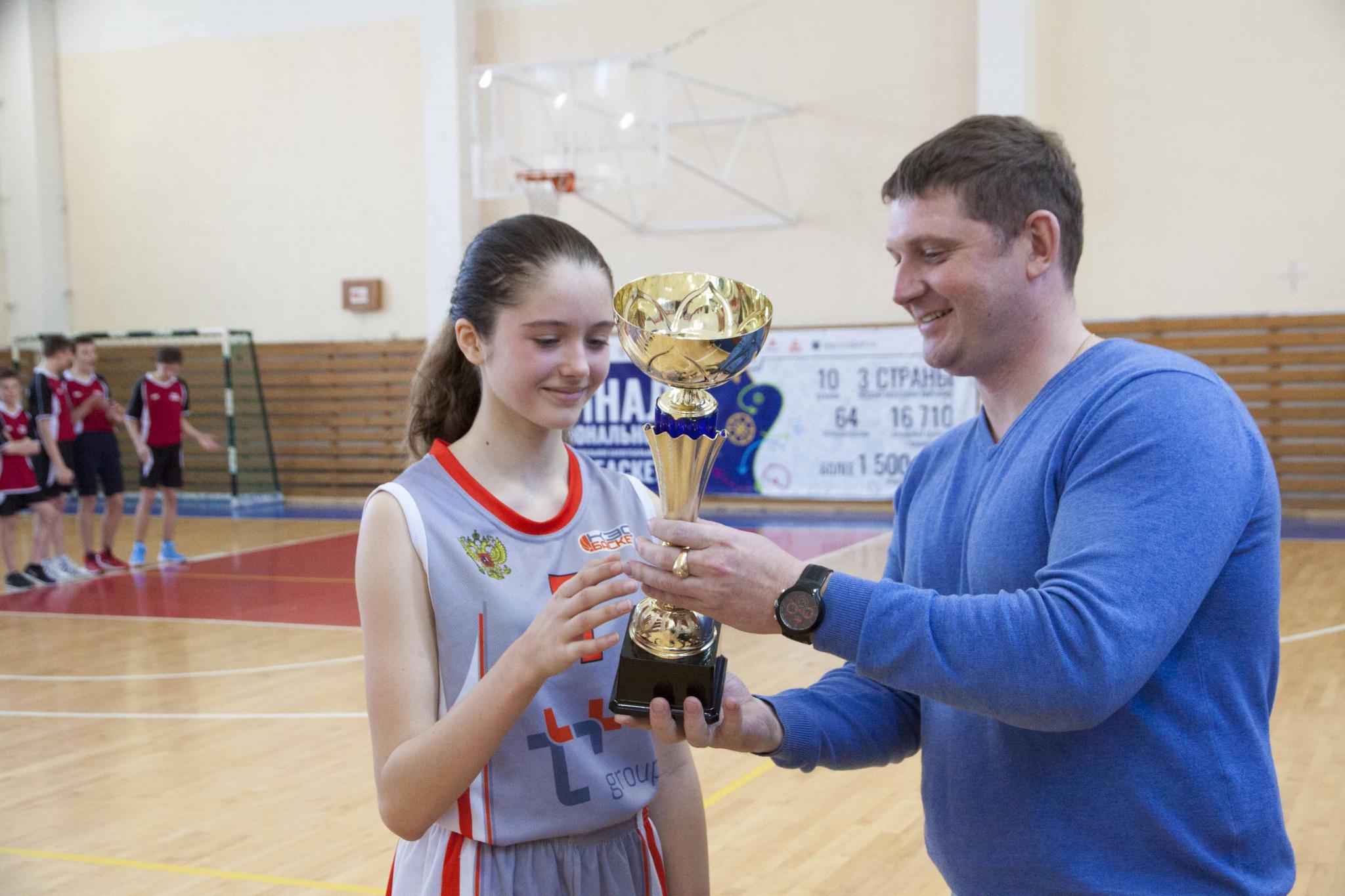 Первенство Южно-Сахалинска по баскетболу среди школьников 5-7 классов