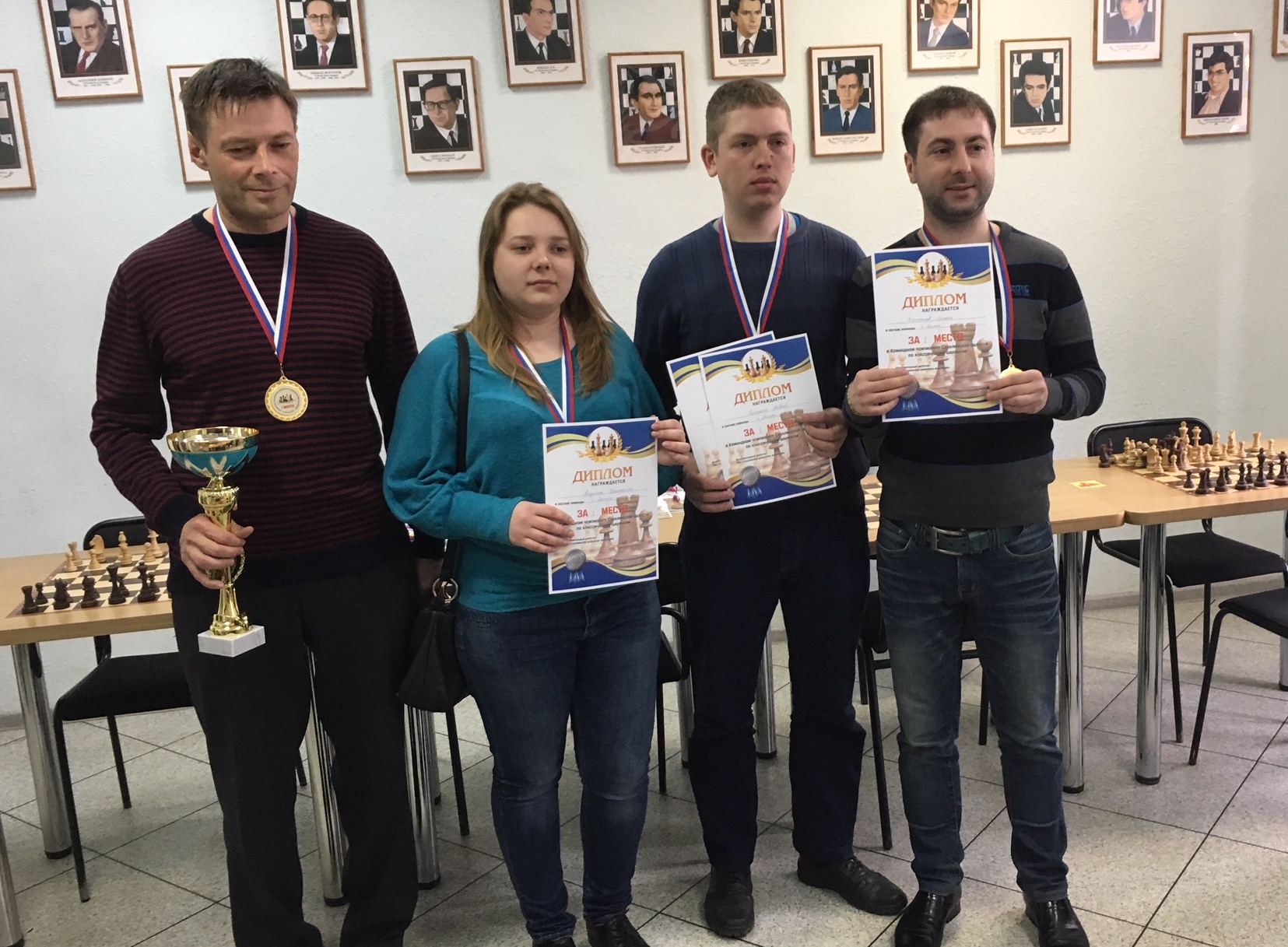 Командный чемпионат области по шахматам
