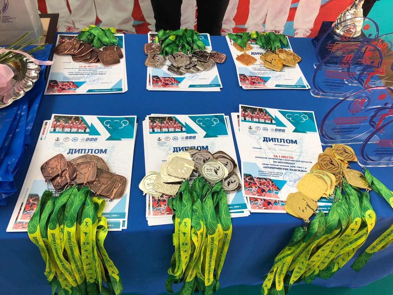 Открытое первенство Сахалинской области по волейболу среди команд юношей и девушек