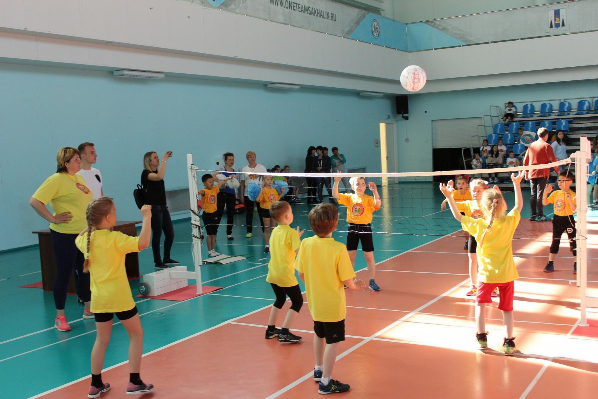 Открытый турнир по мини-волейболу среди воспитанников ДОУ
