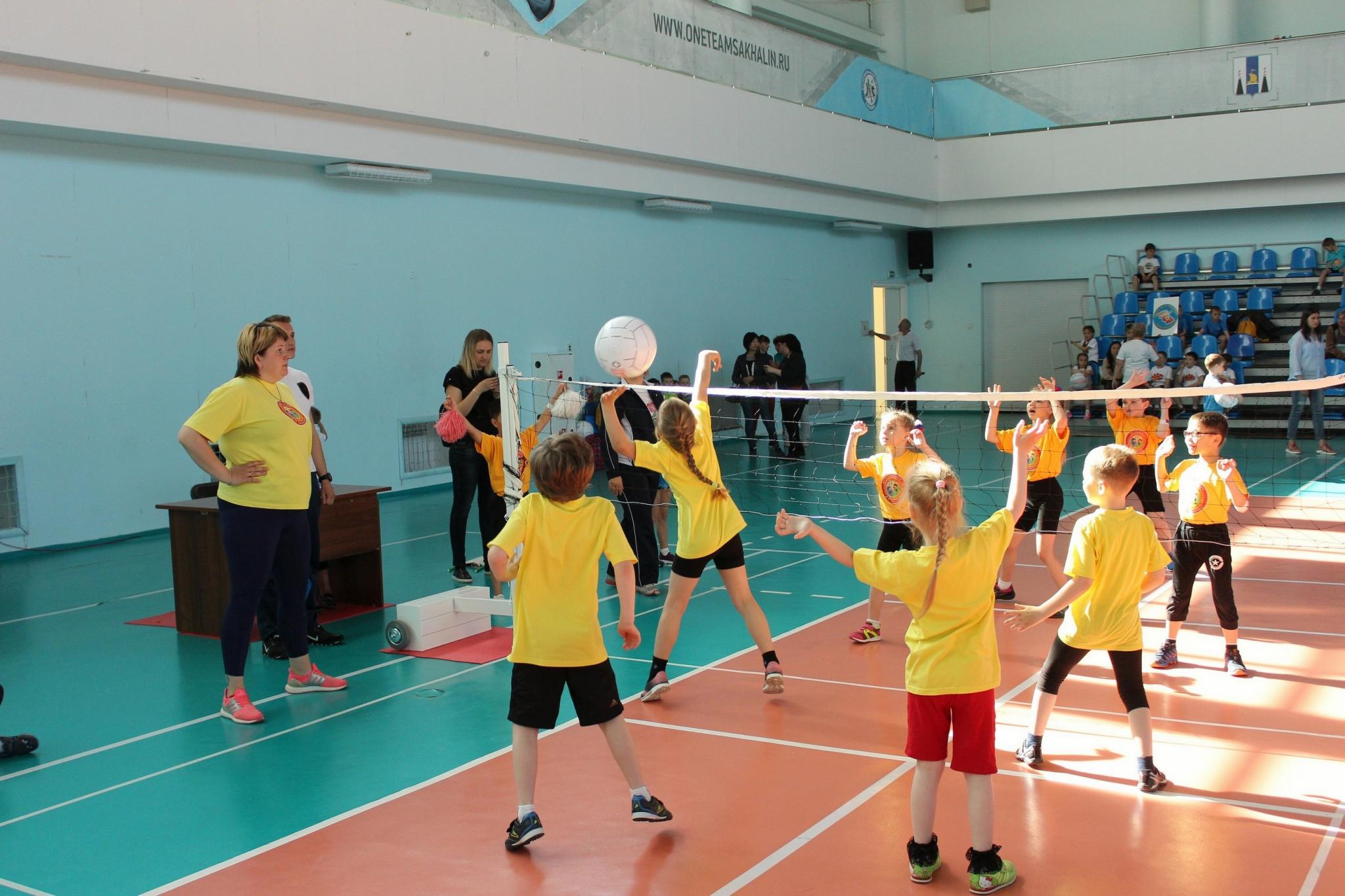 Открытый турнир по мини-волейболу среди воспитанников ДОУ