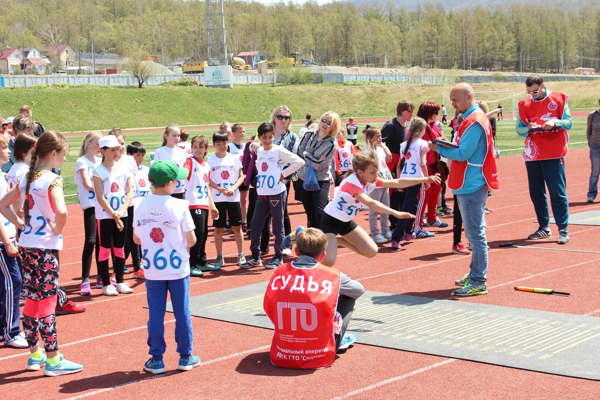 Спартакиада среди школьных клубов по легкой атлетике